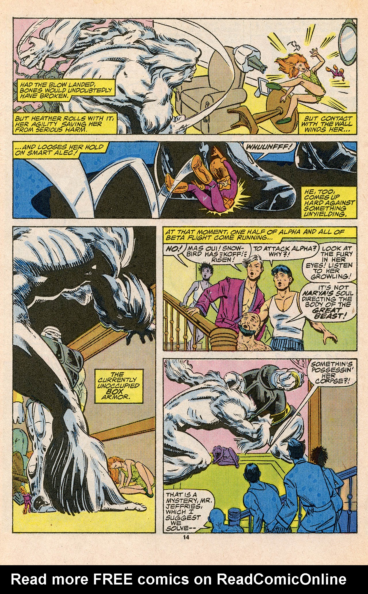 Read online Alpha Flight (1983) comic -  Issue #45 - 20
