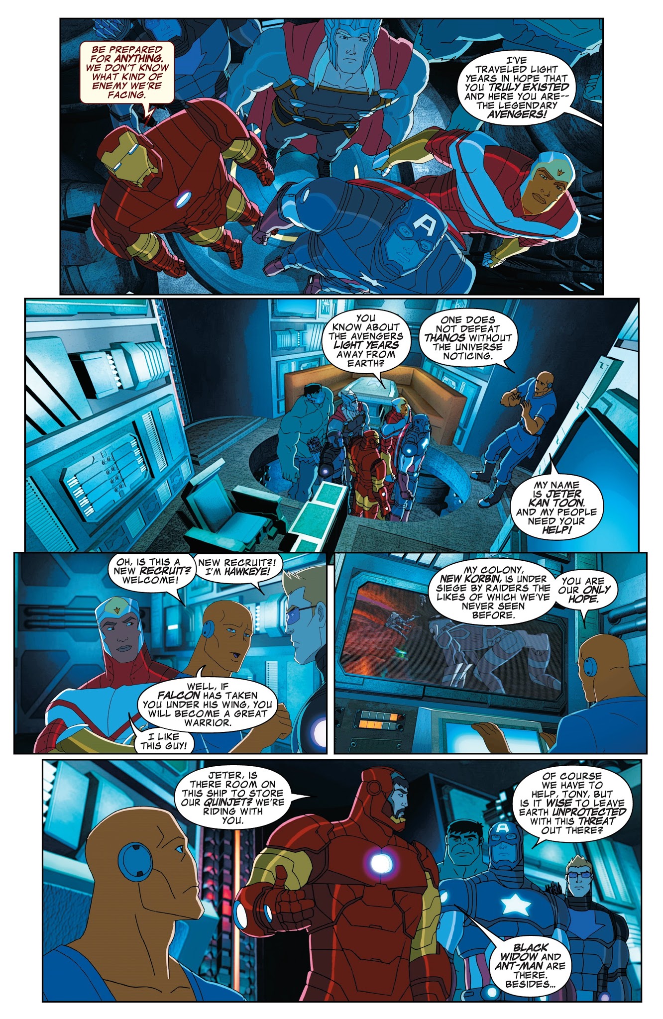 Read online Avengers vs. Thanos (2018) comic -  Issue # TPB - 90