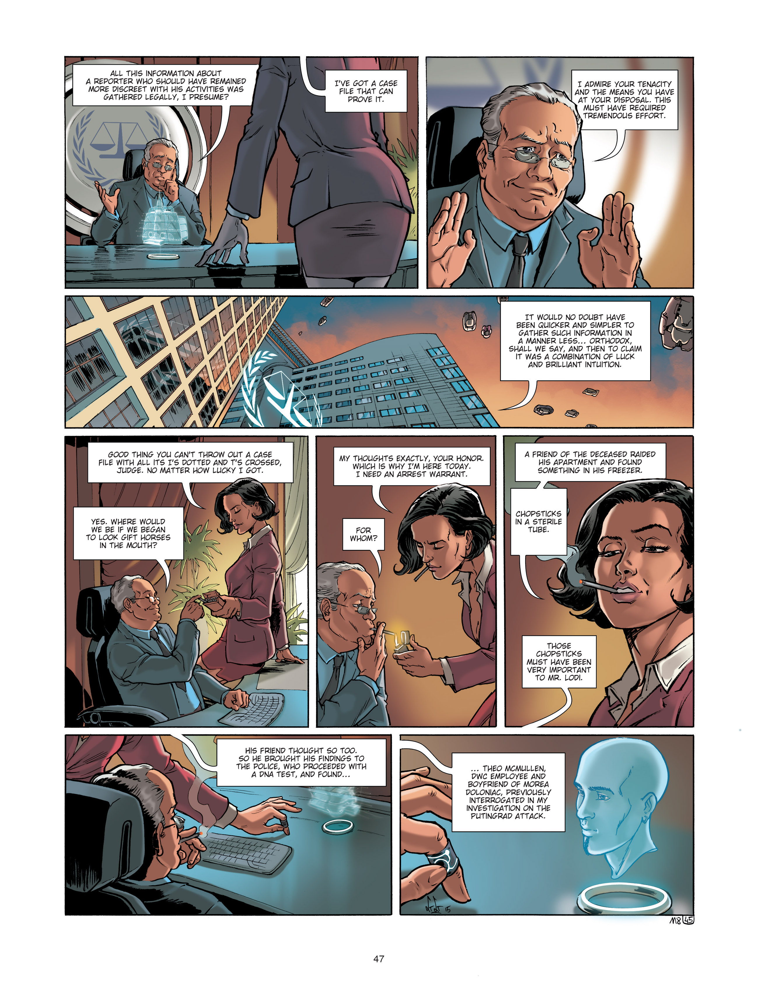 Read online Morea comic -  Issue #8 - 47