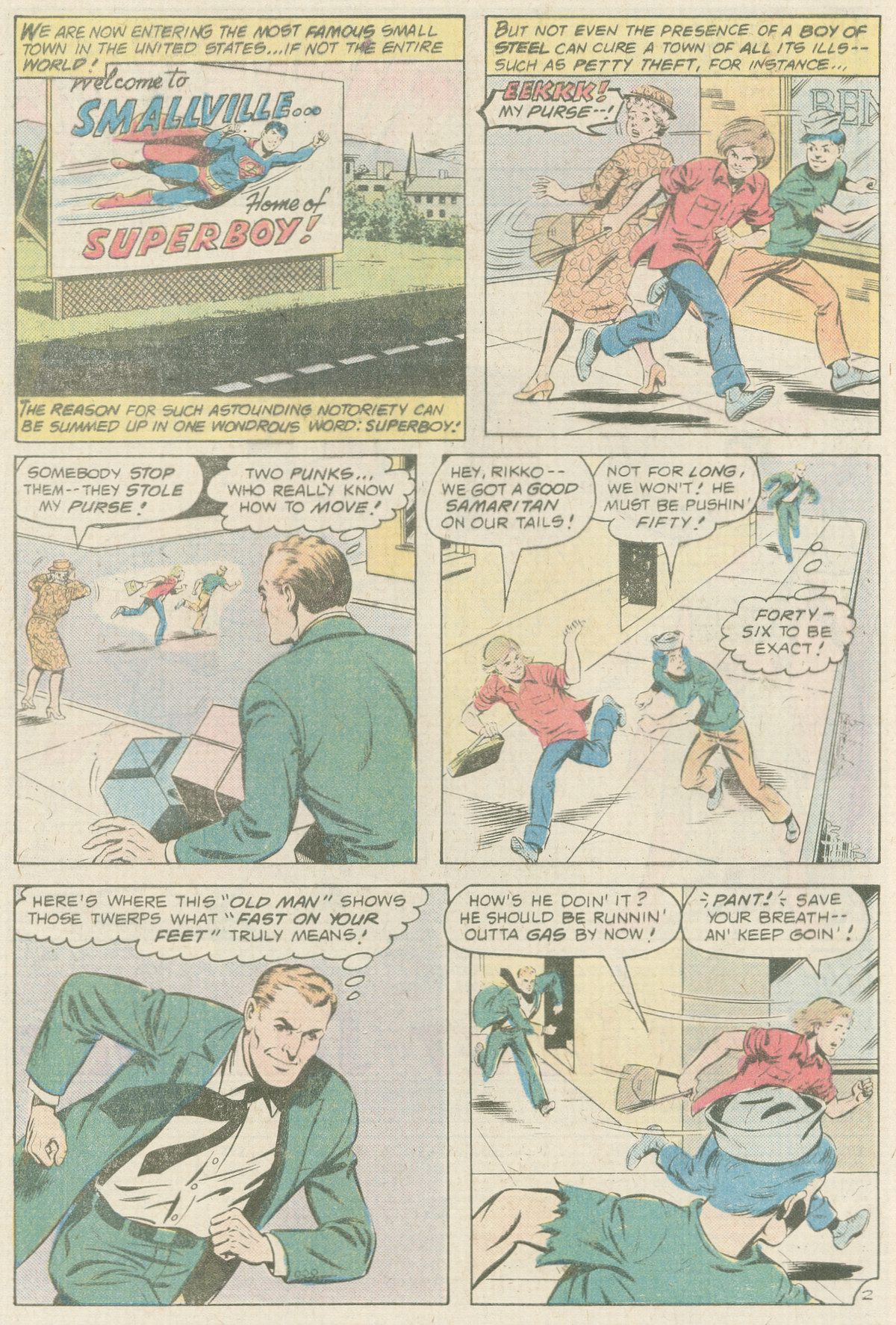 The New Adventures of Superboy 16 Page 2