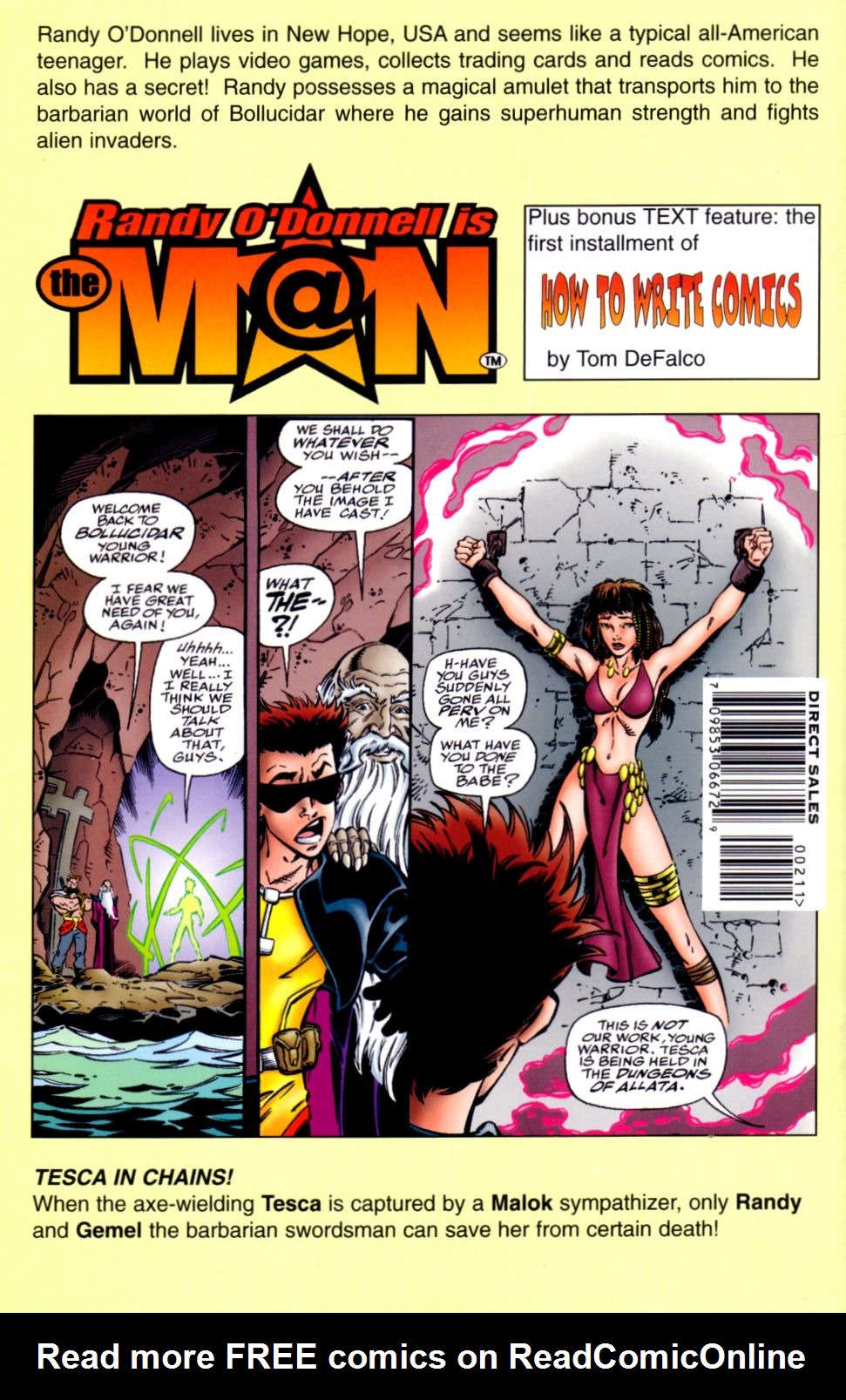 Read online Randy O'Donnell is The M@N comic -  Issue #2 - 31