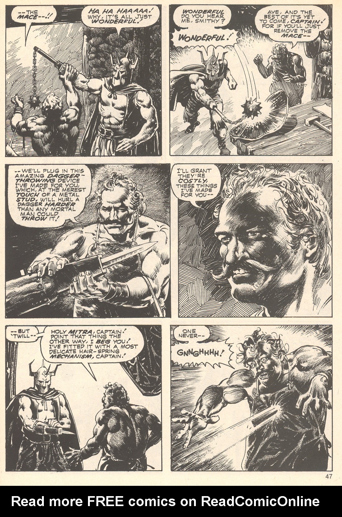 Read online The Savage Sword Of Conan comic -  Issue #75 - 47