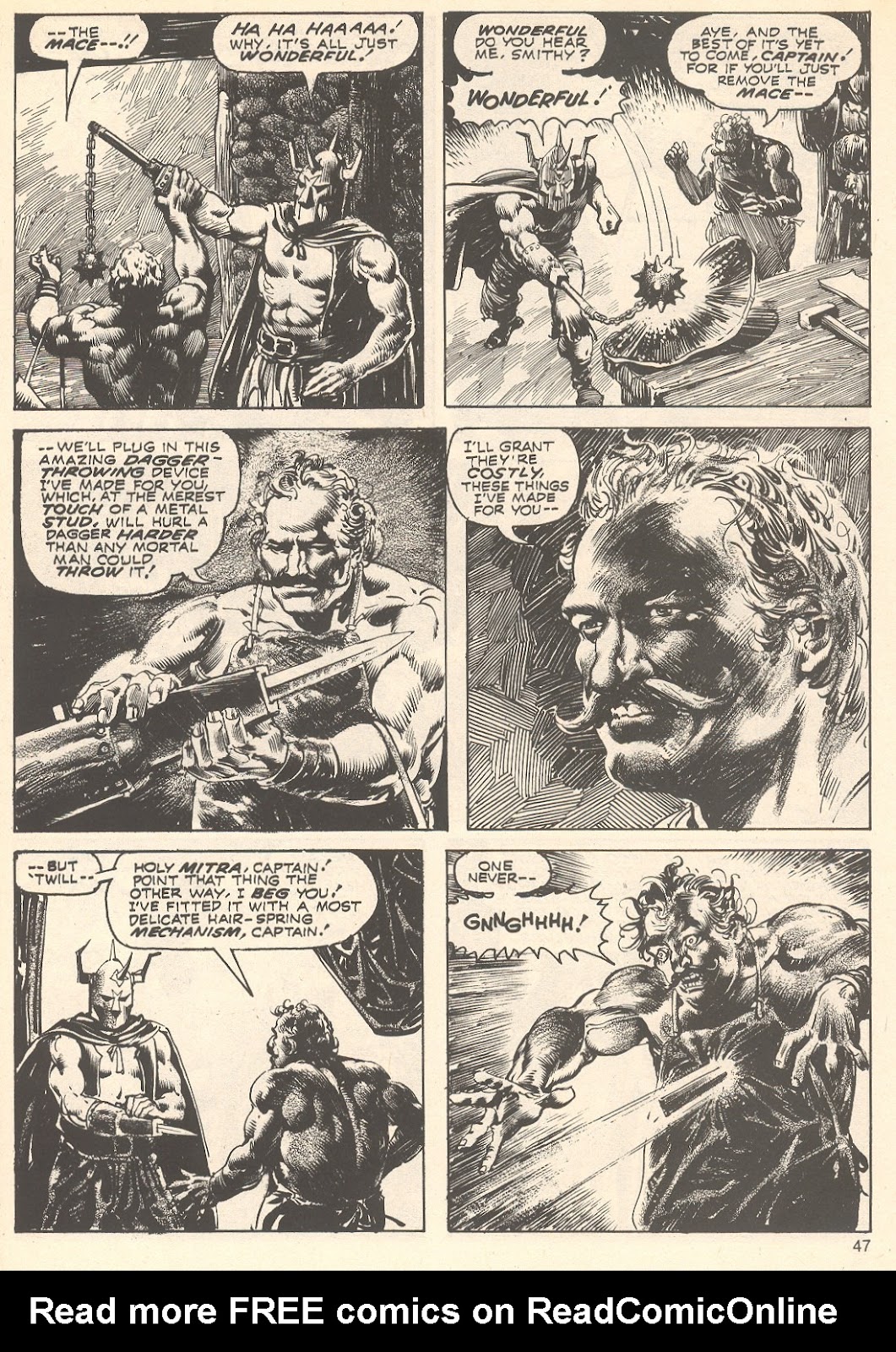 The Savage Sword Of Conan issue 75 - Page 47