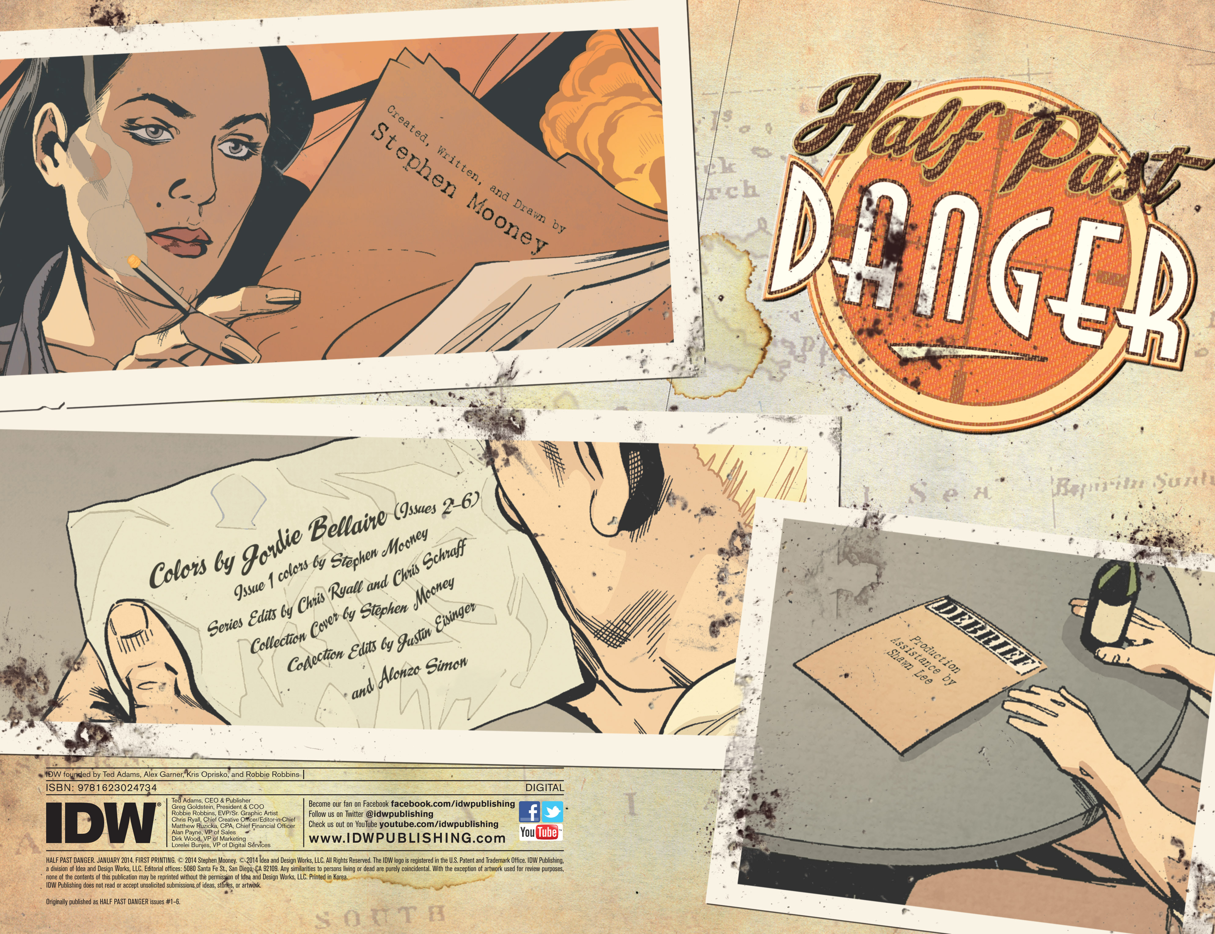 Read online Half Past Danger comic -  Issue # TPB - 3