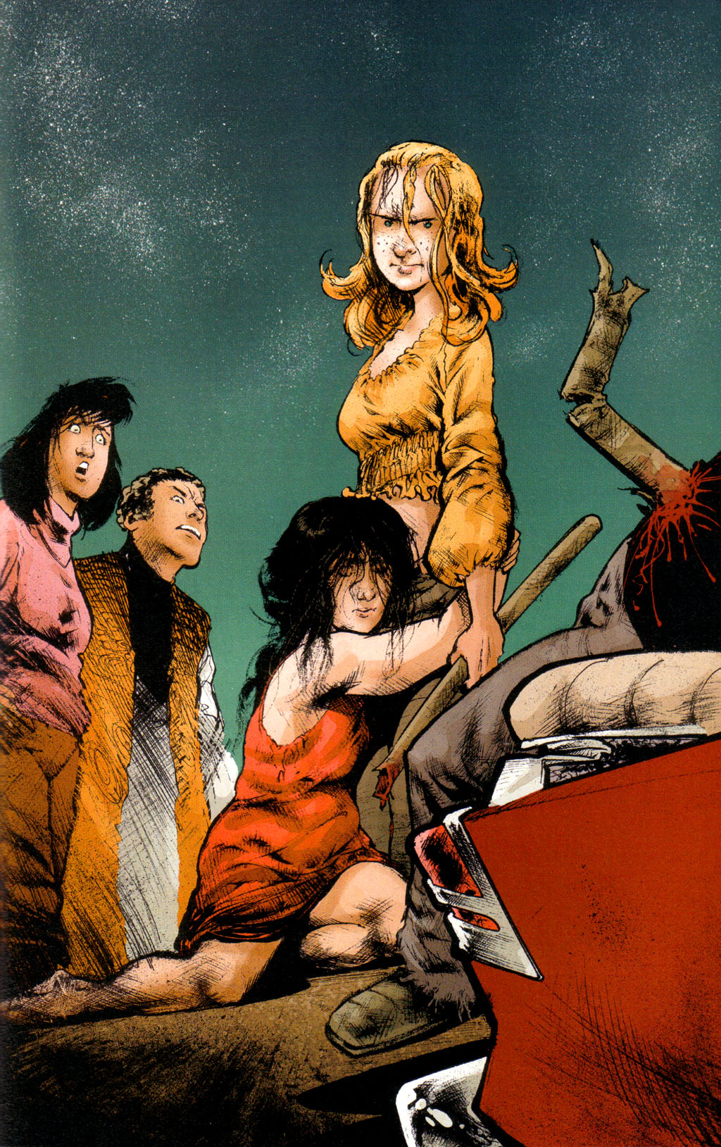 Read online Four Women comic -  Issue #4 - 16