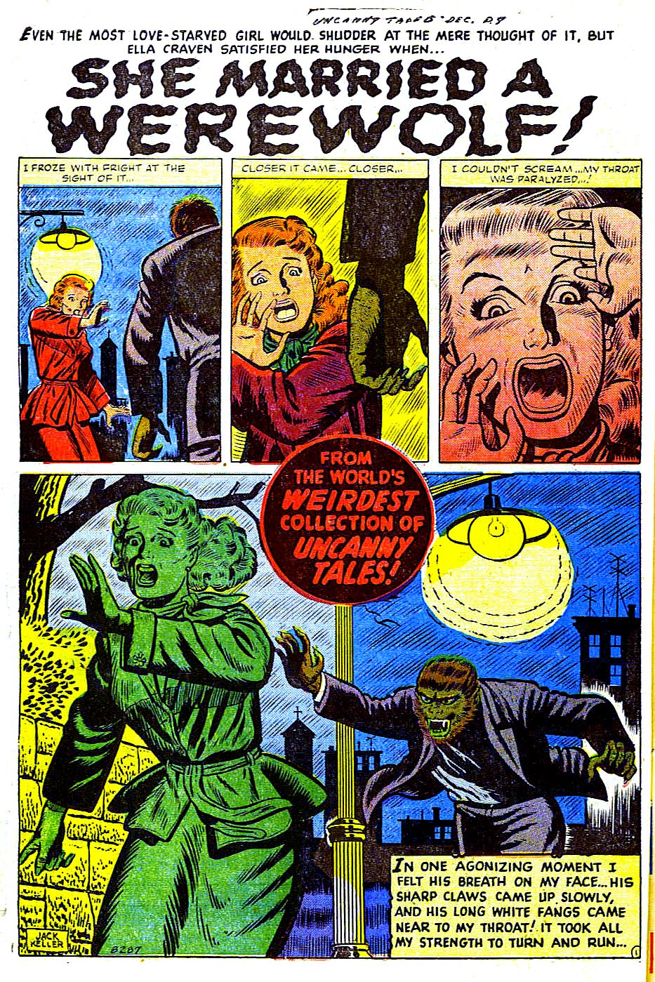 Read online Uncanny Tales comic -  Issue #4 - 7