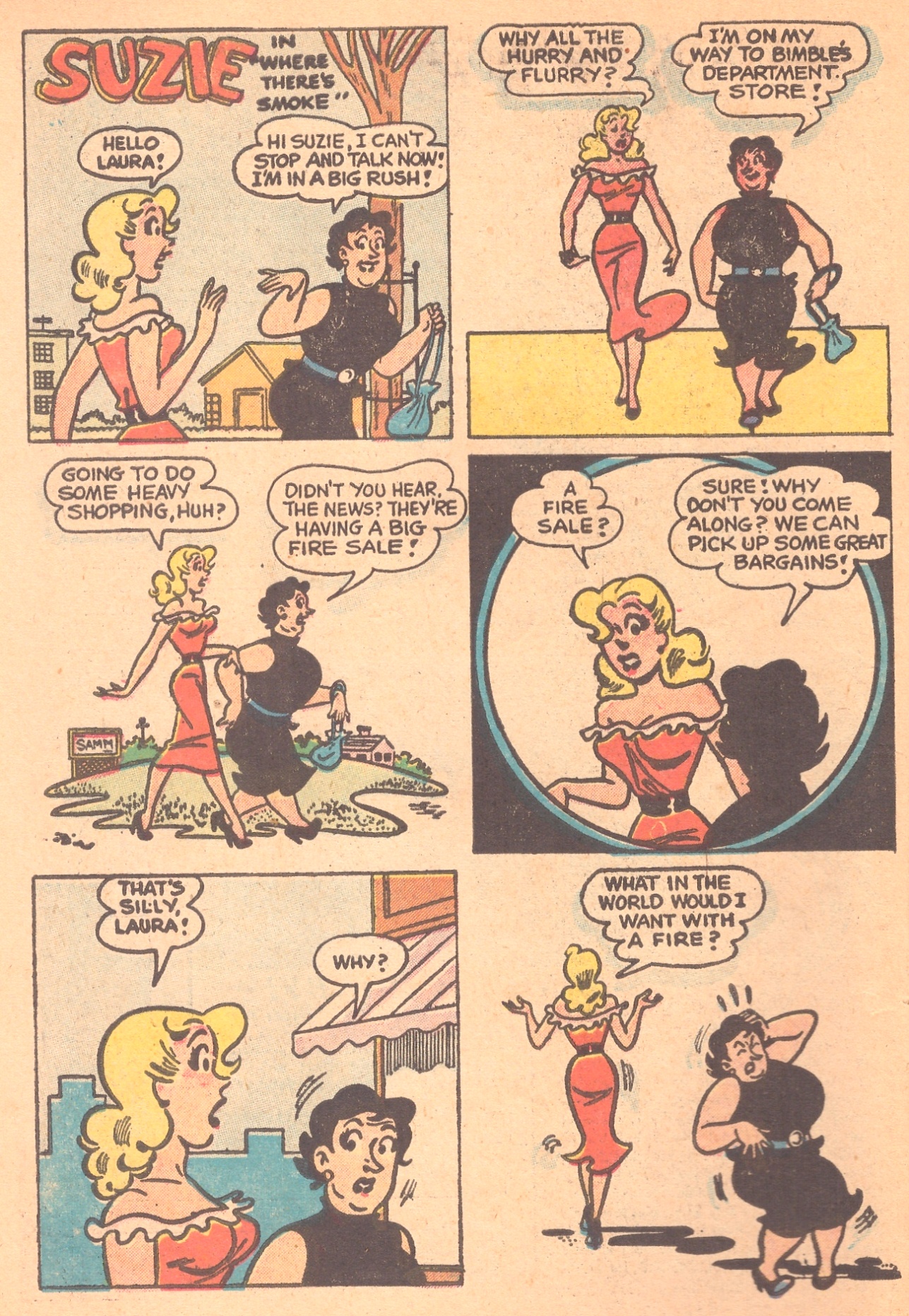 Read online Suzie Comics comic -  Issue #97 - 8