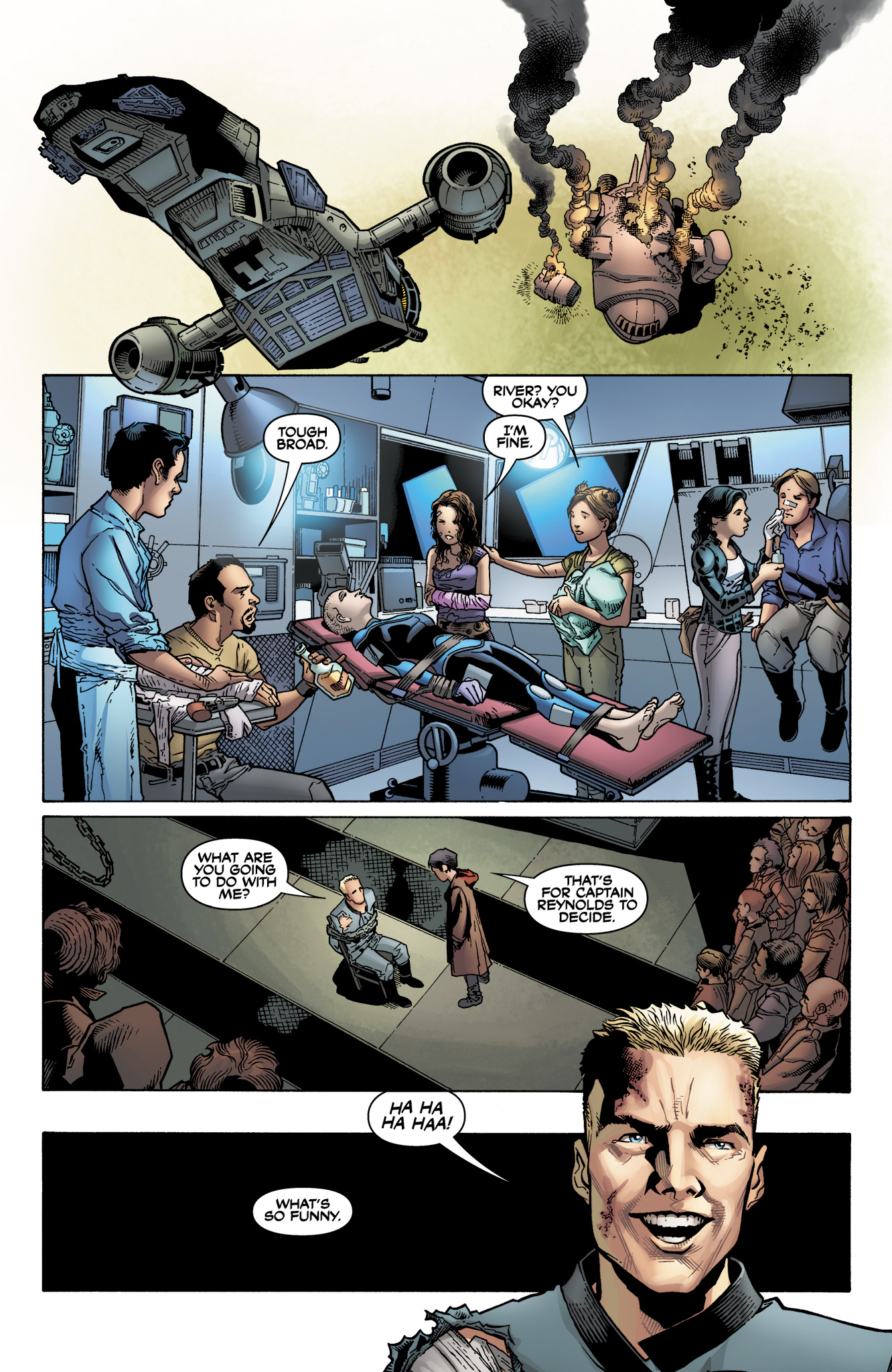 Read online Serenity: Firefly Class 03-K64  Leaves on the Wind comic -  Issue #5 - 18