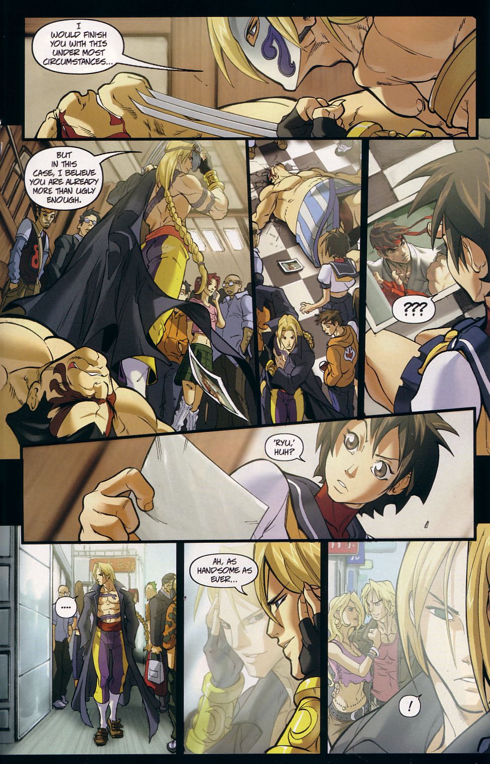 Read online Street Fighter (2003) comic -  Issue #2 - 20