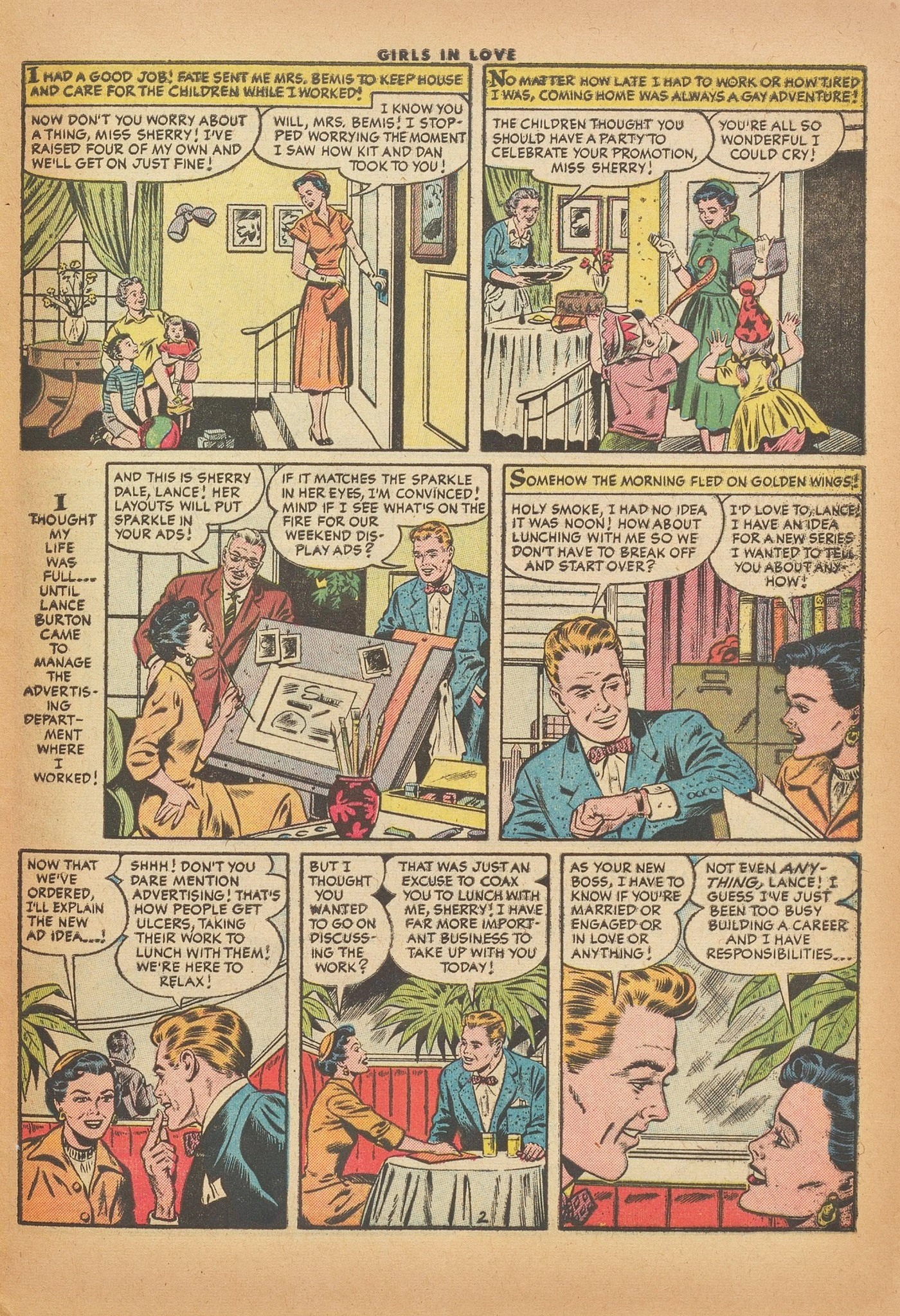 Read online Girls in Love (1955) comic -  Issue #49 - 29