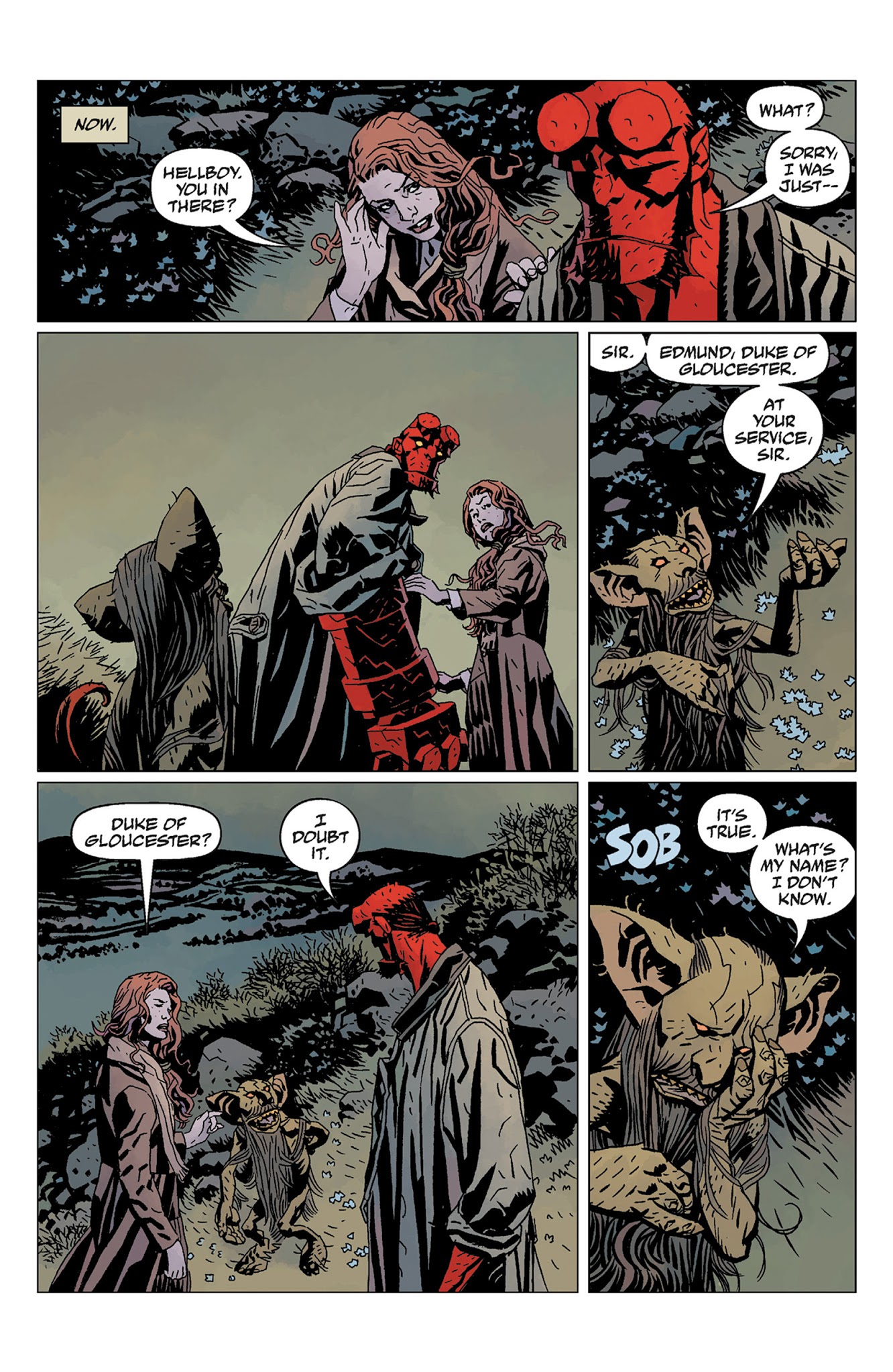 Read online Hellboy: The Wild Hunt comic -  Issue # TPB - 78