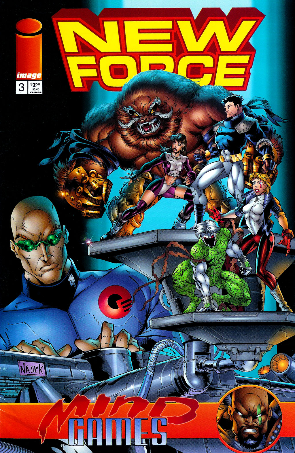 Read online New Force comic -  Issue #3 - 1