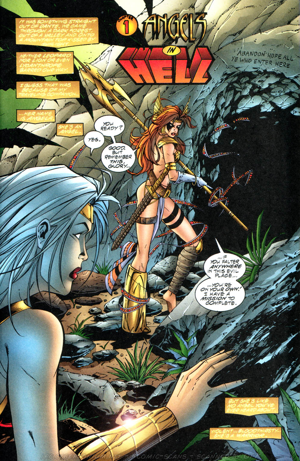 Read online Glory/Angela:  Angels in Hell comic -  Issue # Full - 3