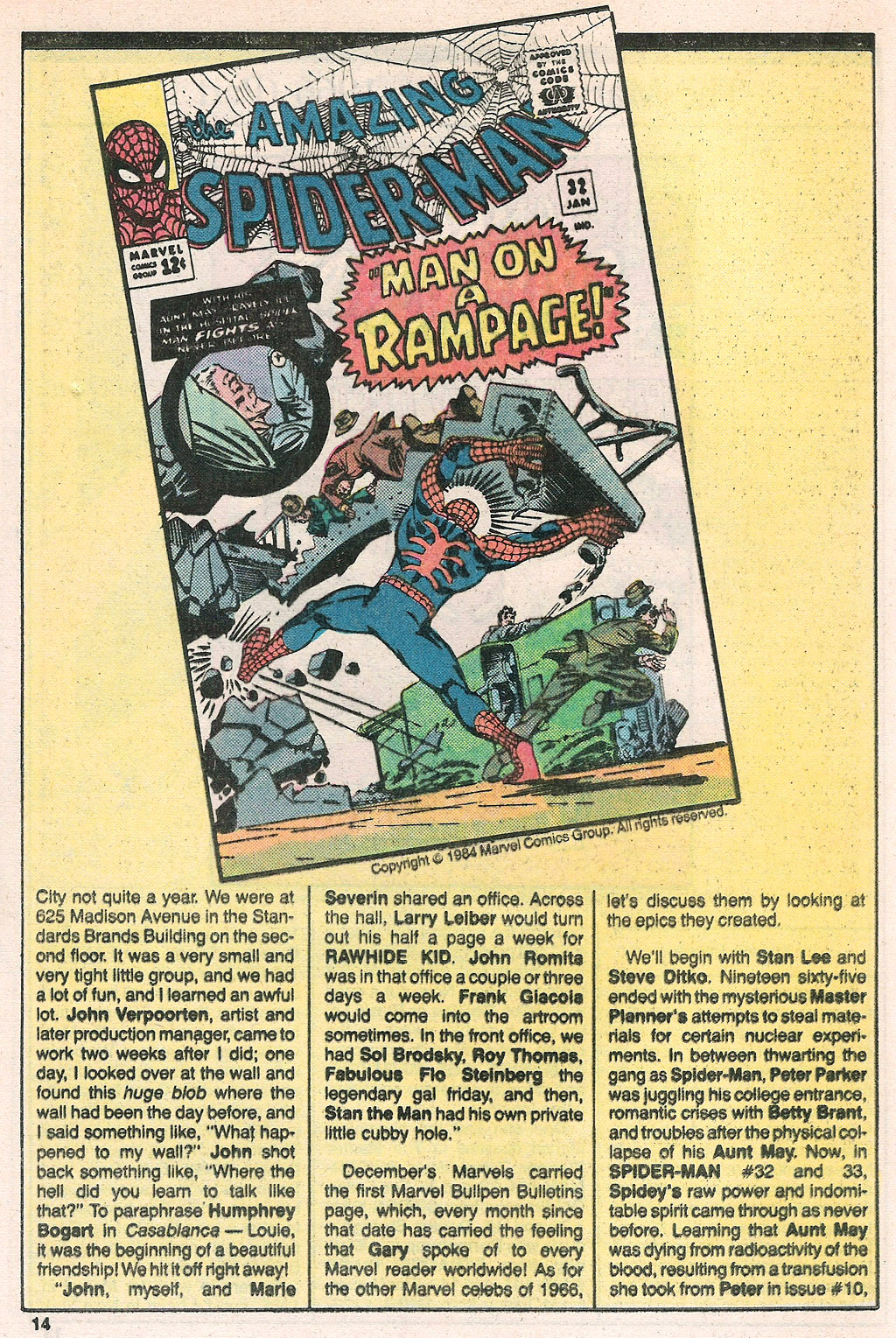 Read online Marvel Age comic -  Issue #18 - 16