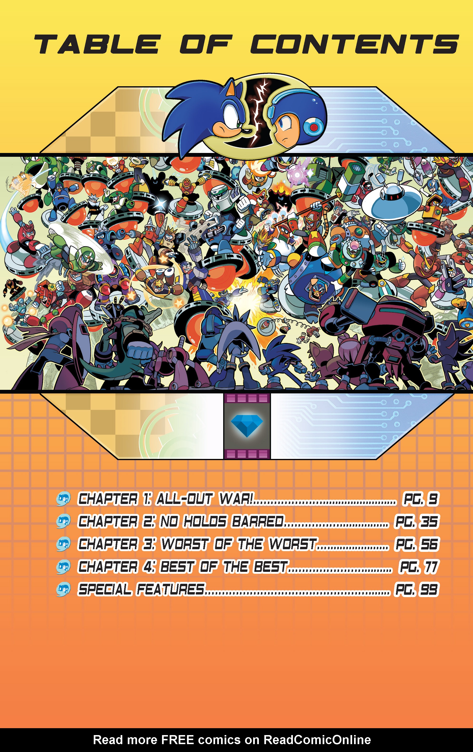 Read online Sonic Mega Man Worlds Collide comic -  Issue # Vol 3 - 3