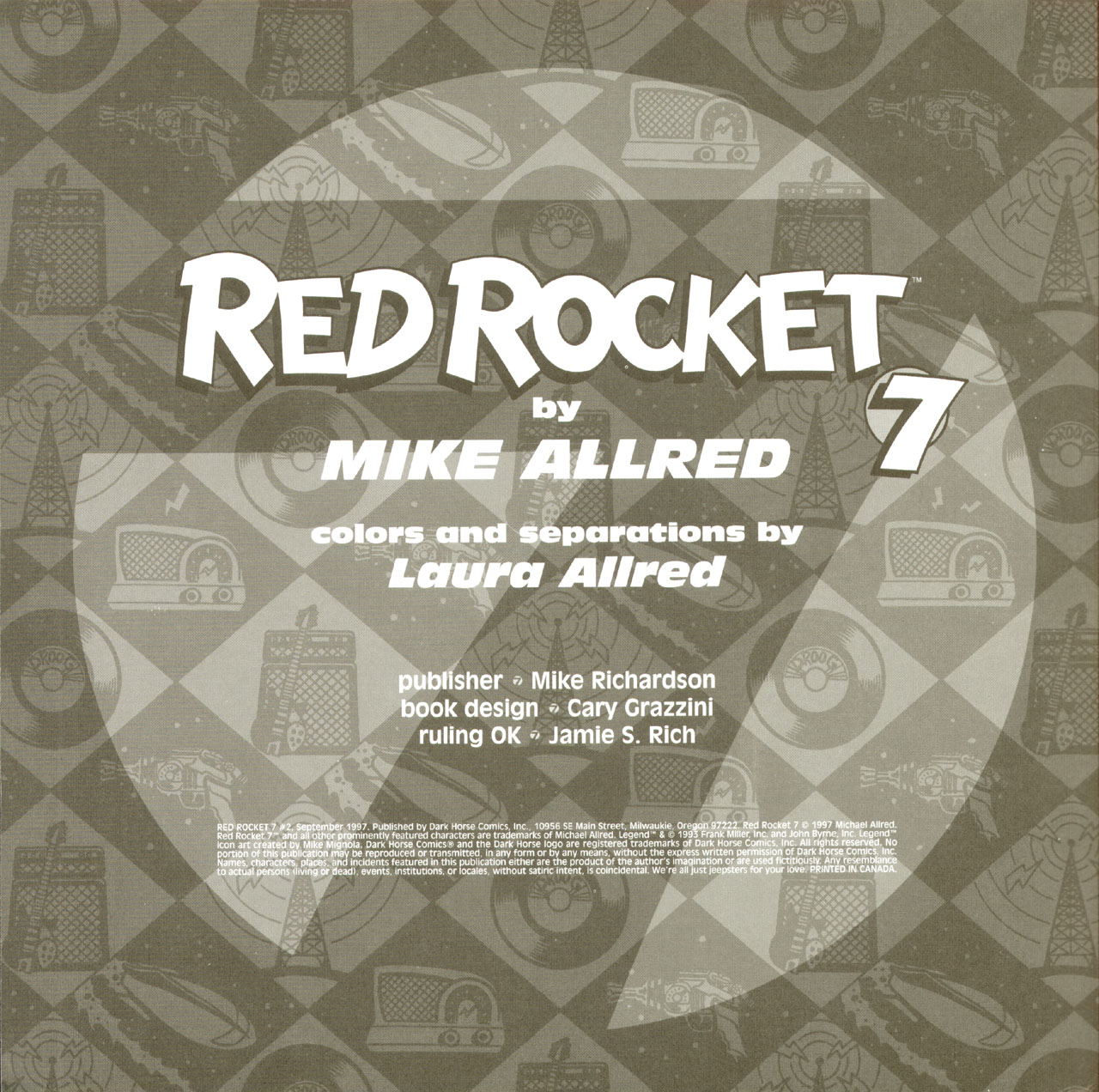 Read online Red Rocket 7 comic -  Issue #2 - 2