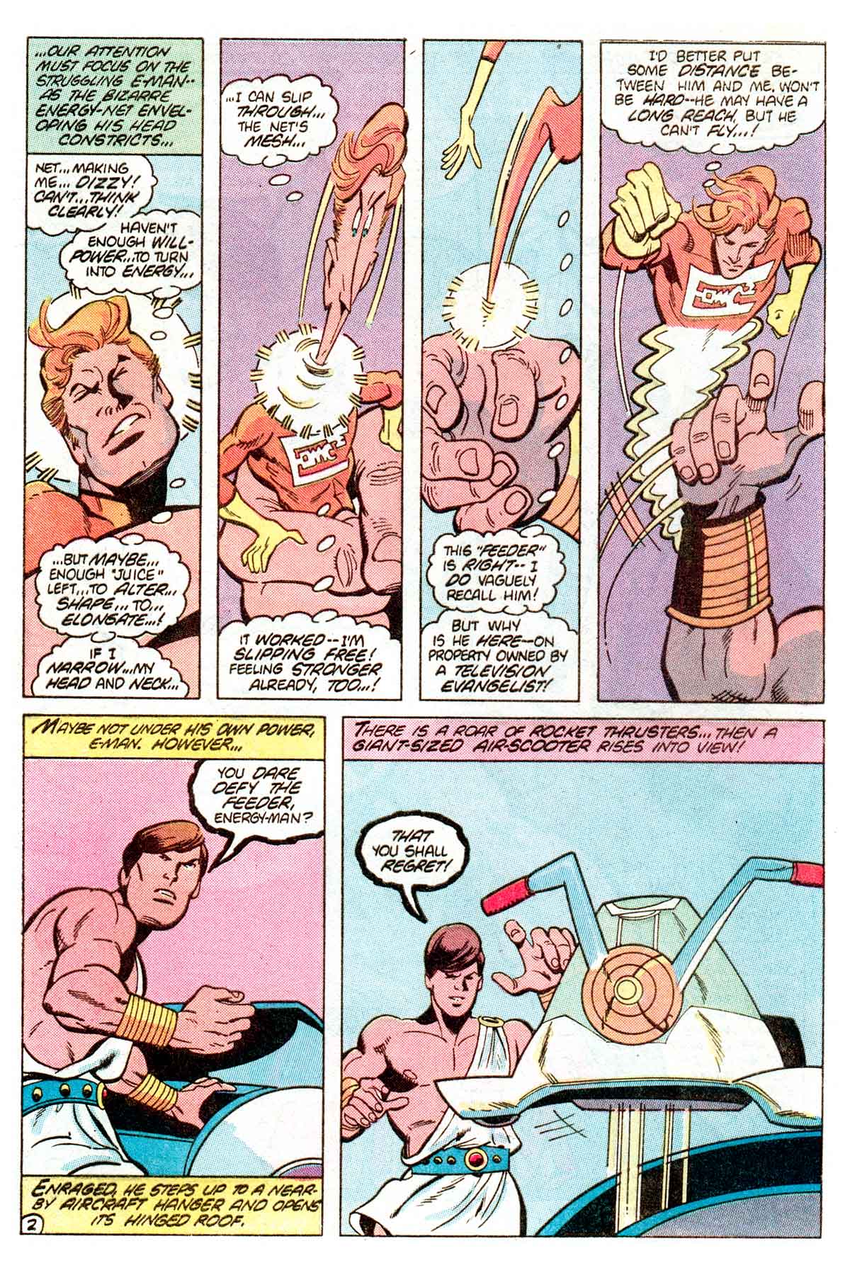 Read online E-Man (1983) comic -  Issue #7 - 4