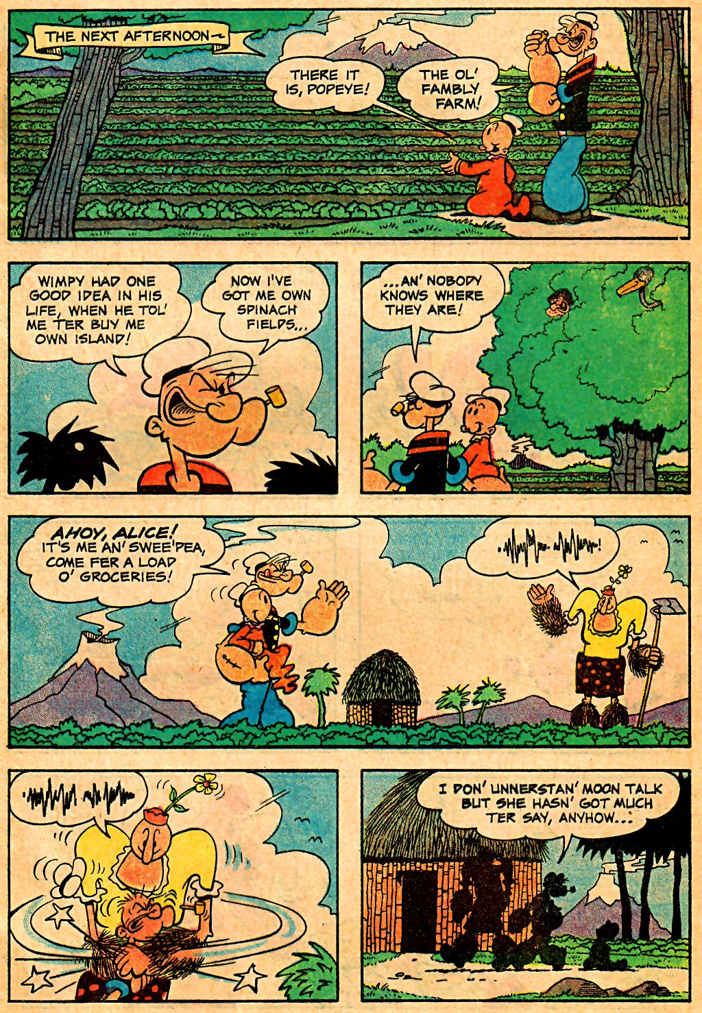 Read online Popeye (1948) comic -  Issue #165 - 8