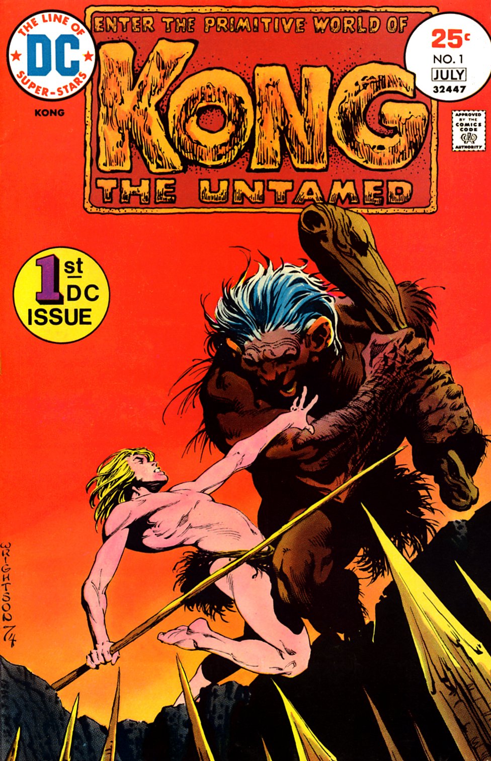 Read online Kong the Untamed comic -  Issue #1 - 1