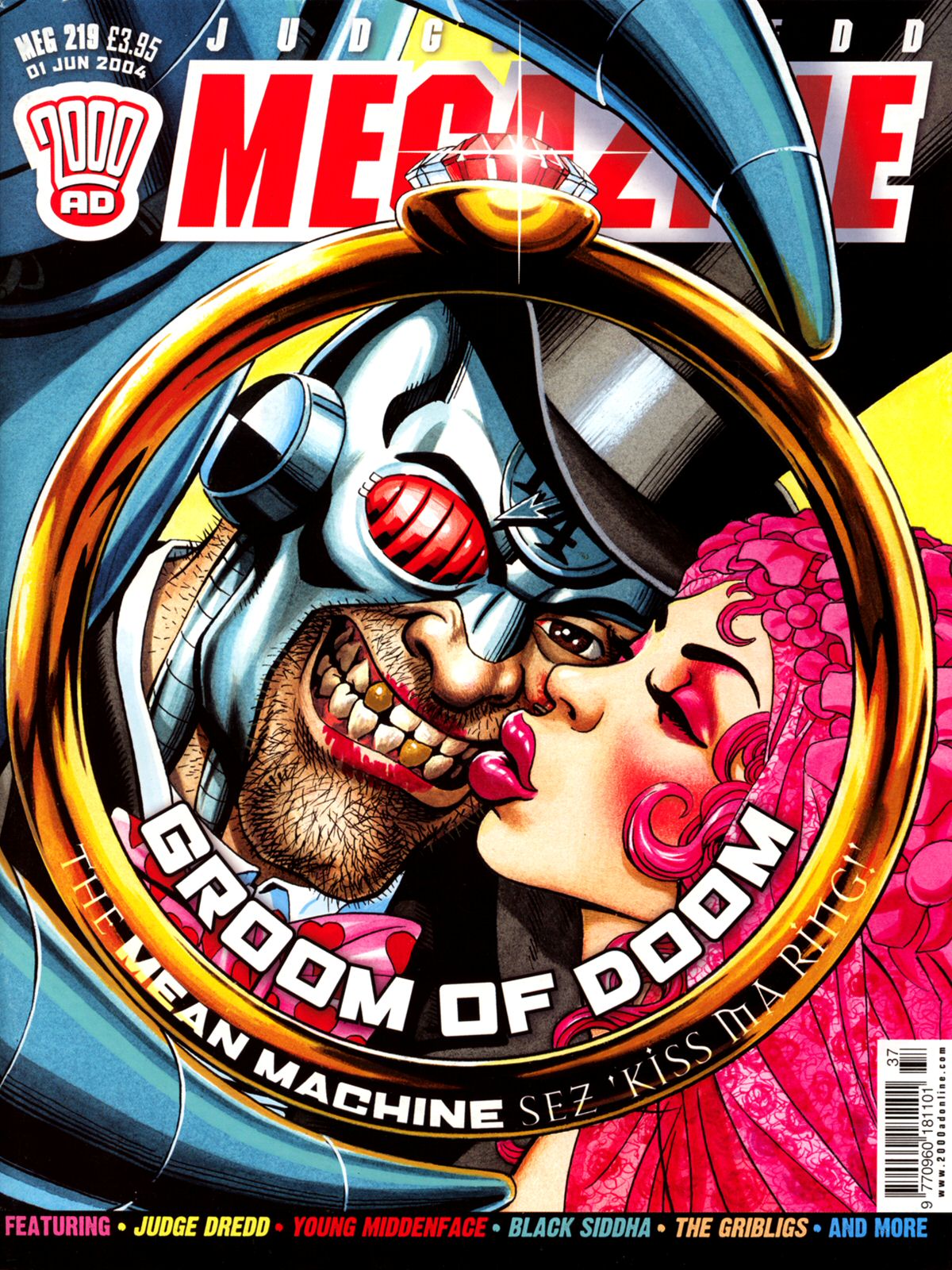 Read online Judge Dredd Megazine (Vol. 5) comic -  Issue #219 - 1