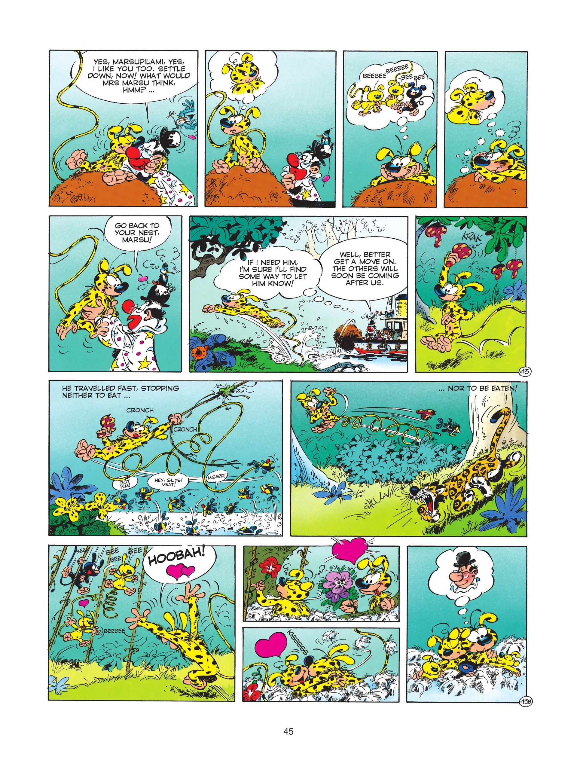Read online Marsupilami comic -  Issue #7 - 47