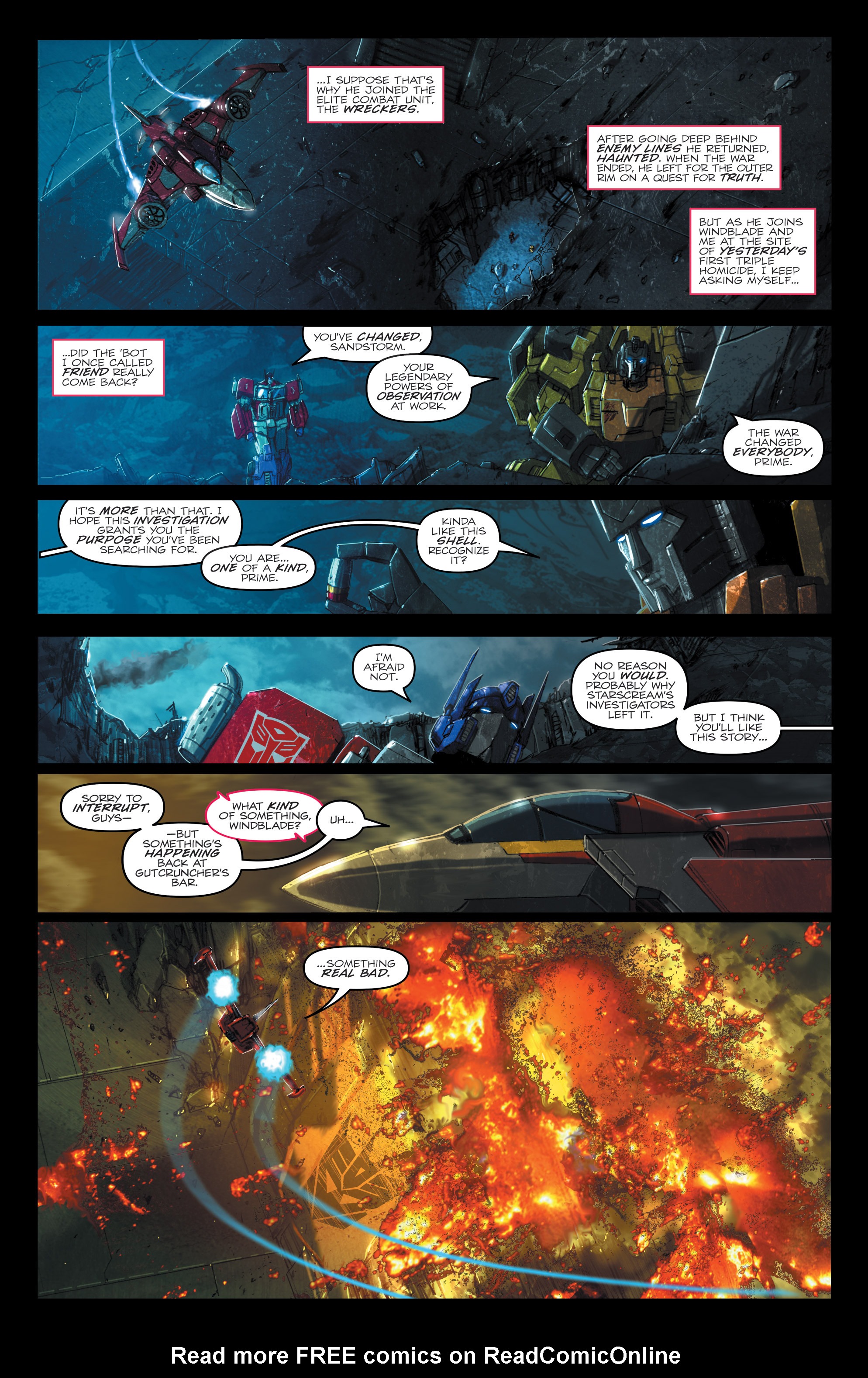 Read online The Transformers: Punishment comic -  Issue # Full - 20