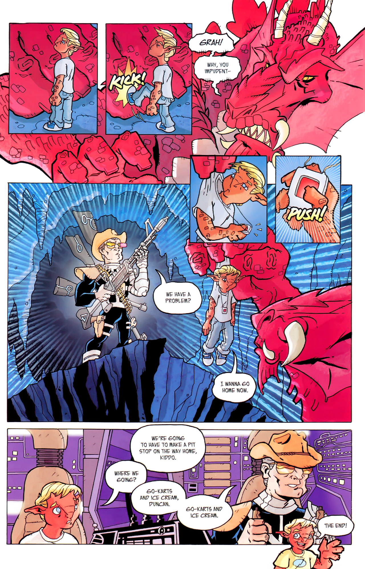 Read online FireBreather (2008) comic -  Issue #4 - 24