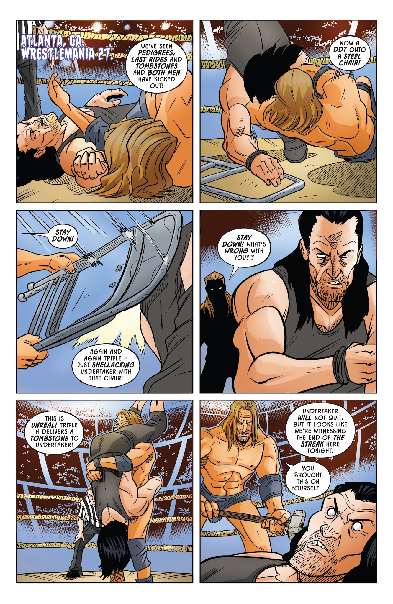 Read online WWE: Undertaker comic -  Issue # TPB - 86