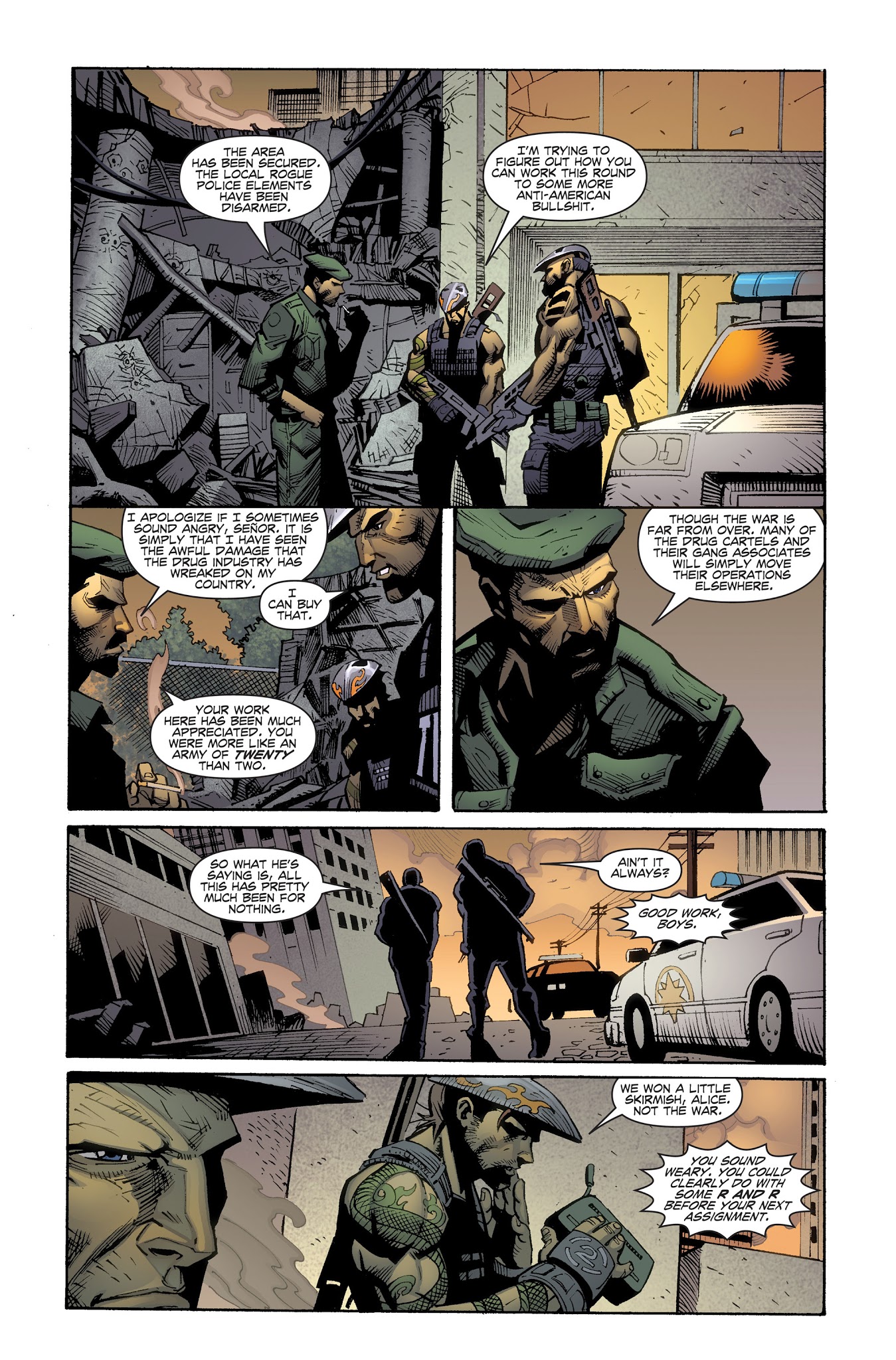 Read online Army of Two comic -  Issue #2 - 17