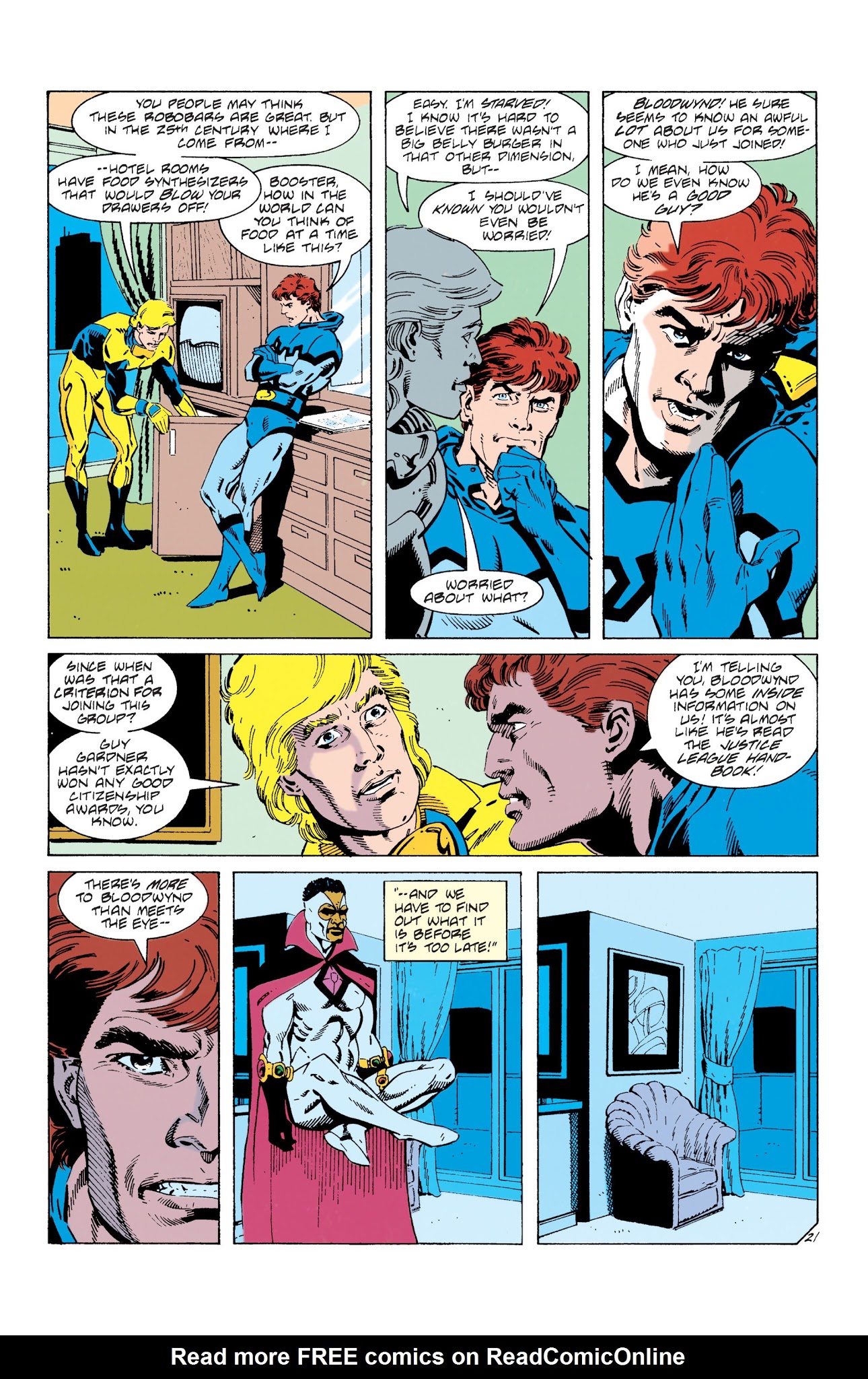 Read online Superman & The Justice League America comic -  Issue #1 - 89