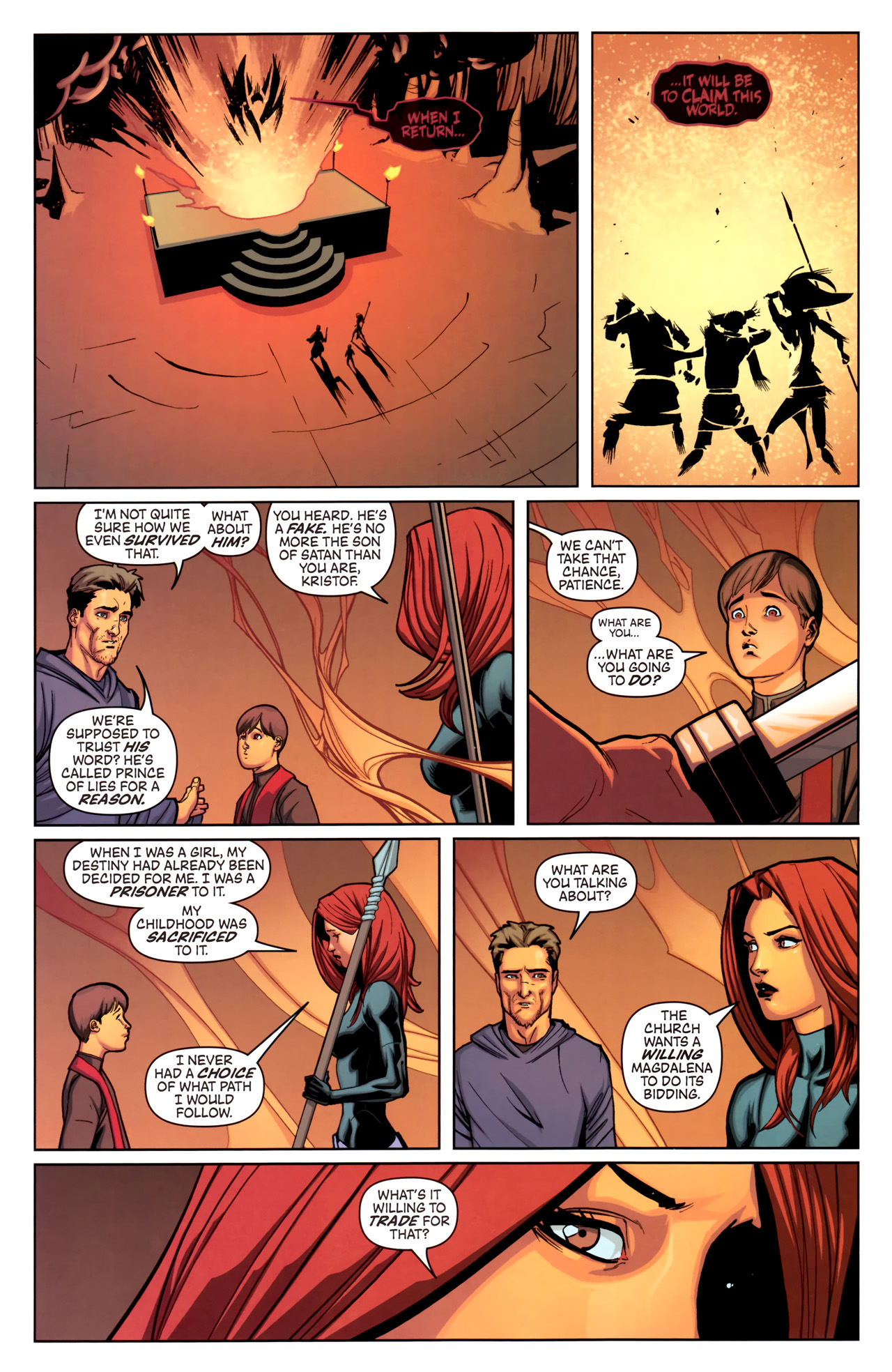 Read online The Magdalena (2010) comic -  Issue #6 - 12