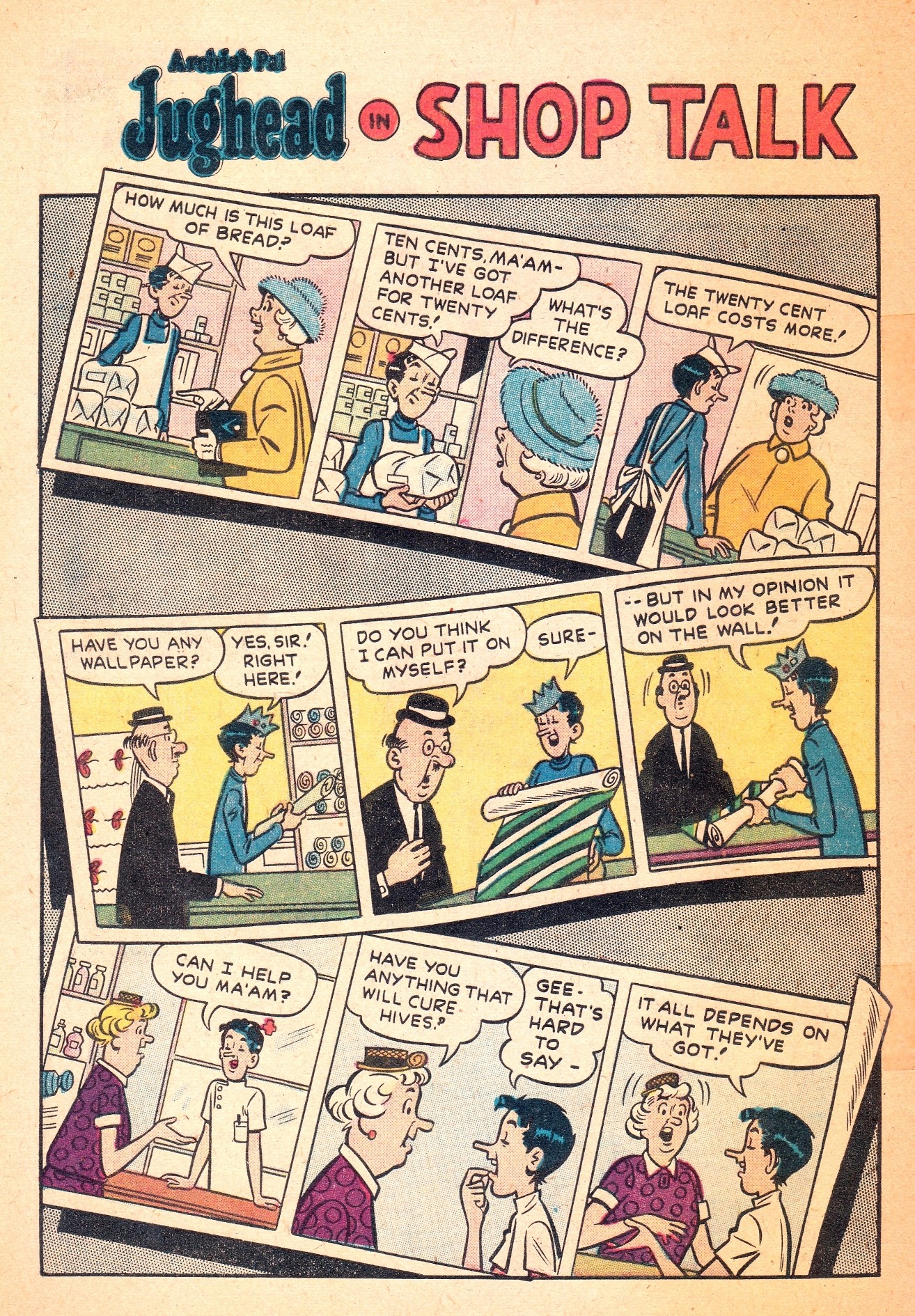 Read online Archie's Joke Book Magazine comic -  Issue #39 - 20