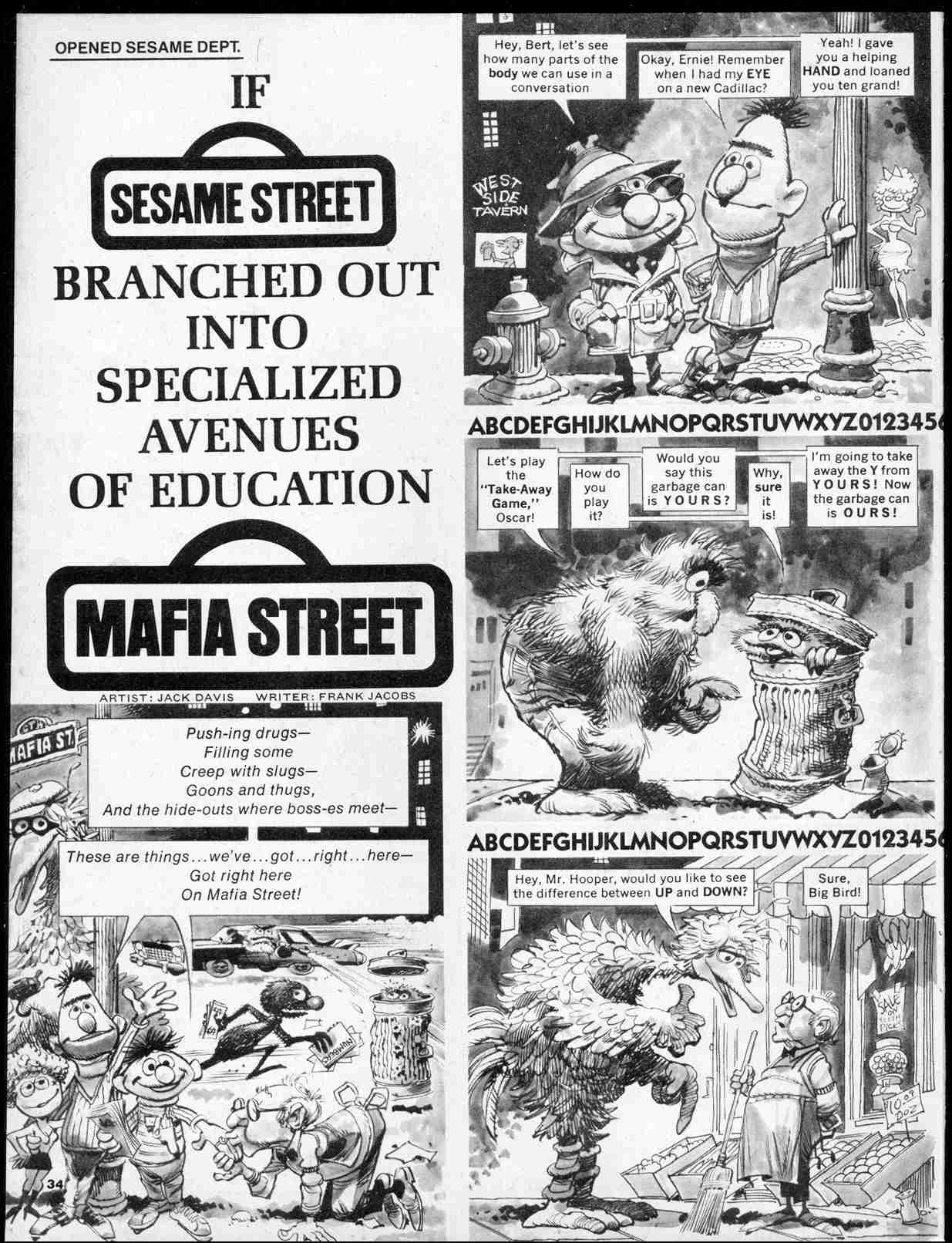 Read online MAD comic -  Issue #203 - 36