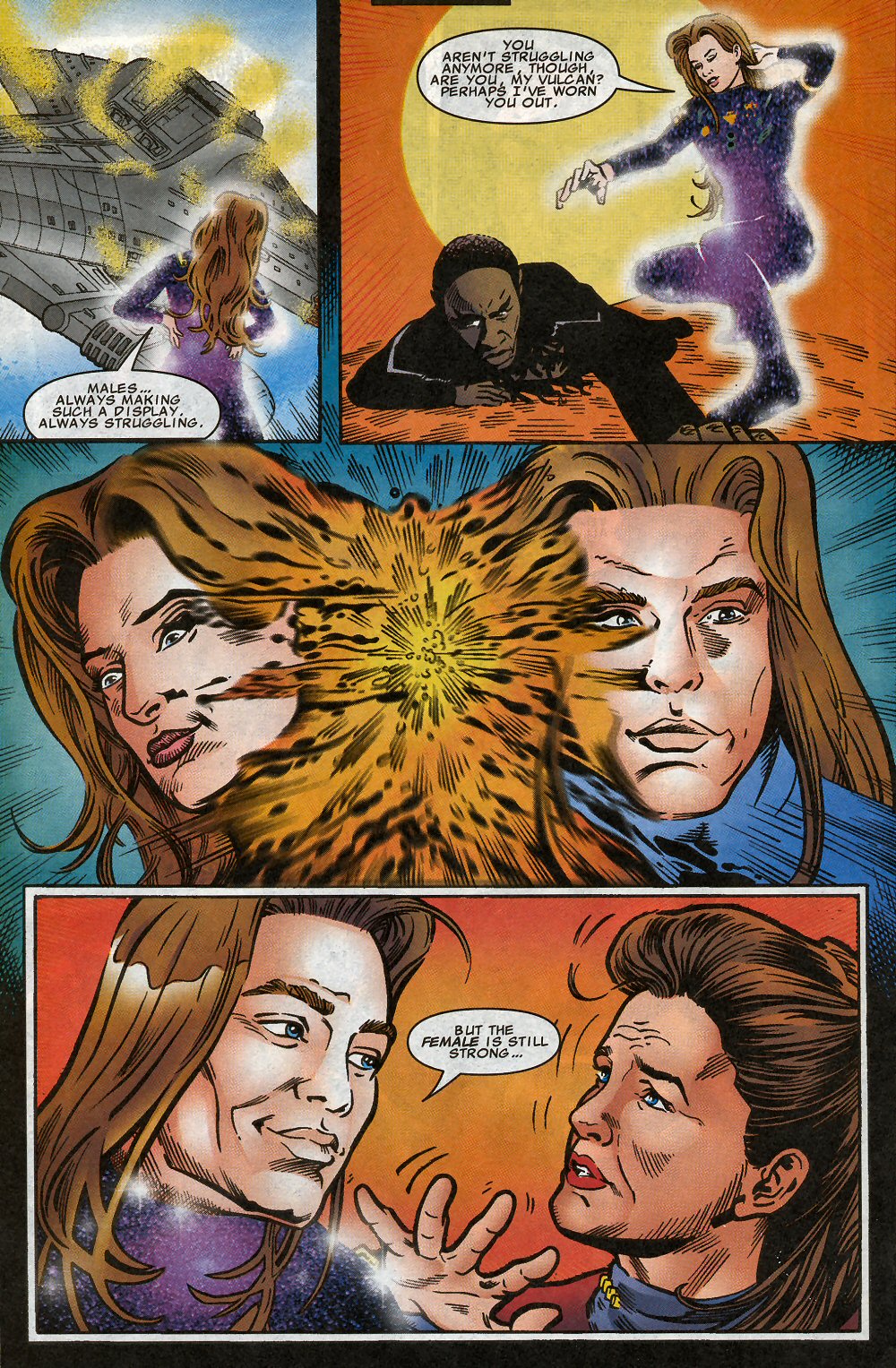 Read online Star Trek: Voyager comic -  Issue #15 - 21