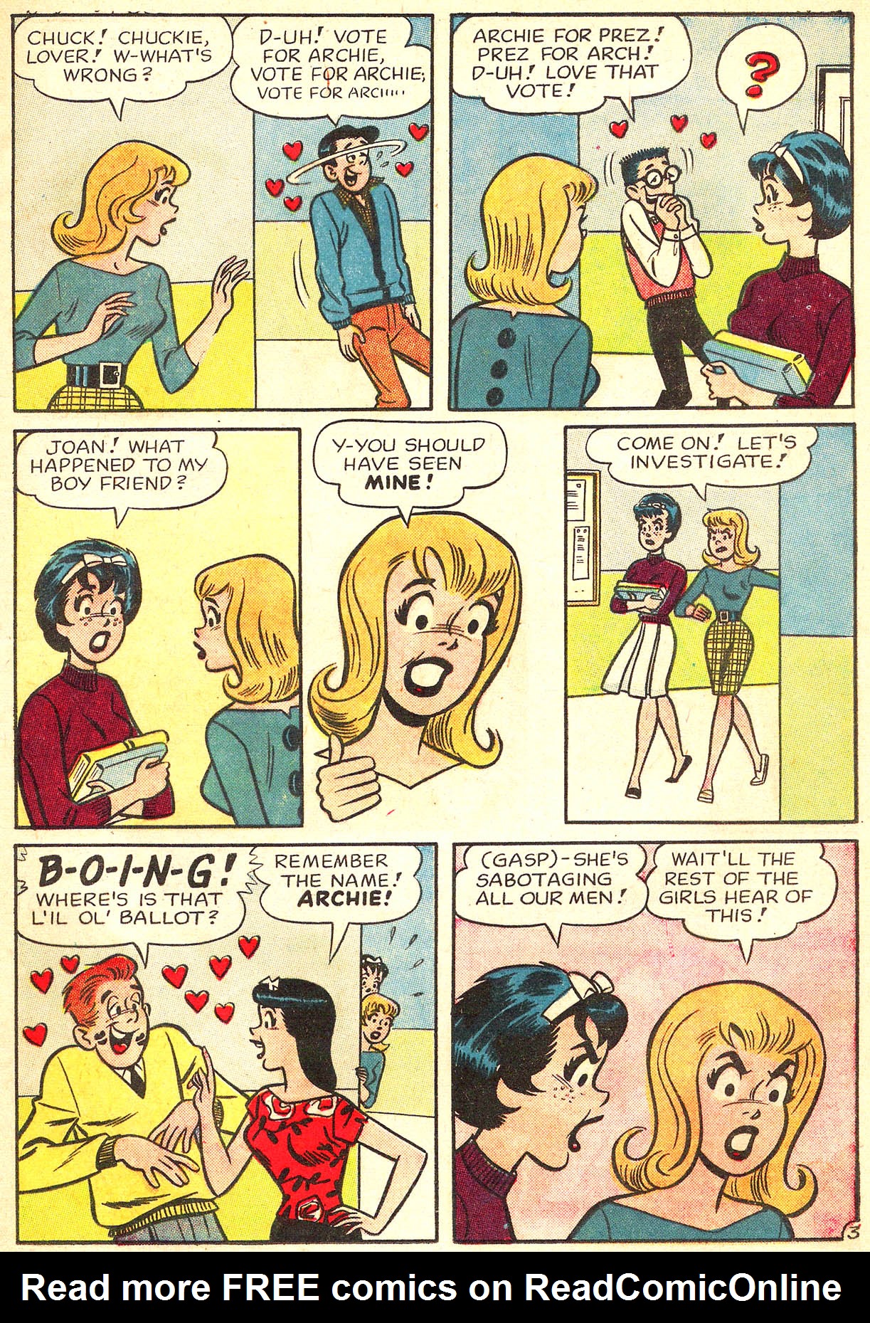 Read online Archie's Girls Betty and Veronica comic -  Issue #84 - 5