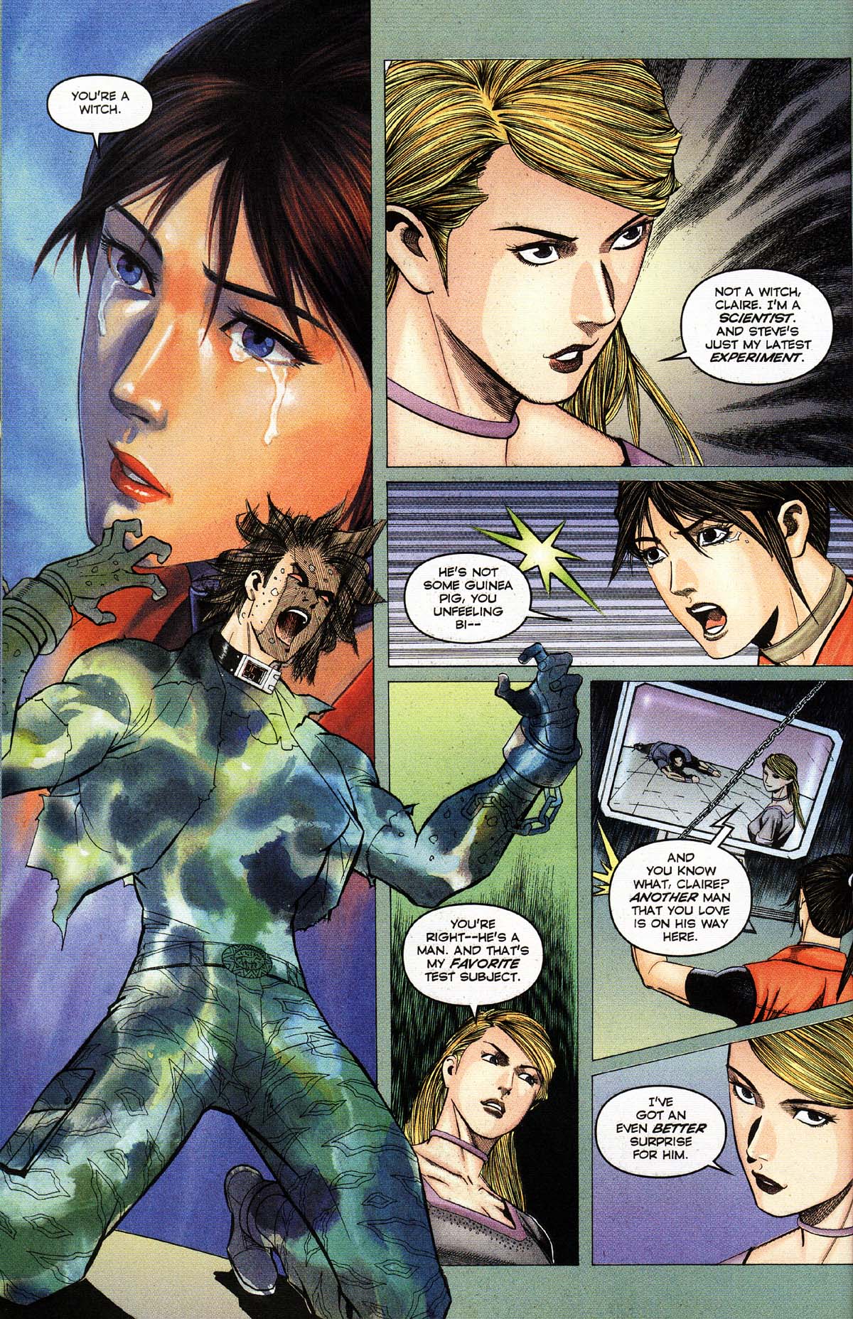 Read online Resident Evil Code: Veronica comic -  Issue #4 - 26