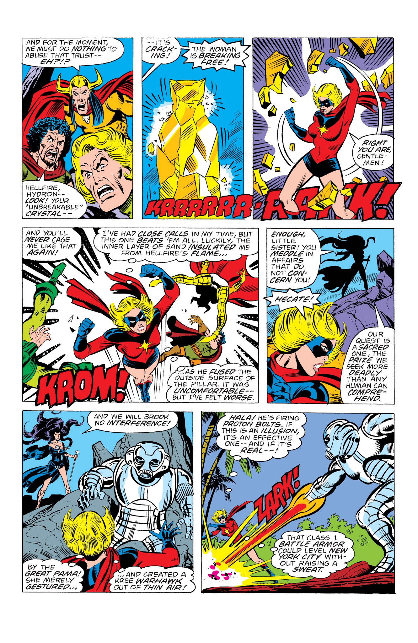 Read online Marvel Masterworks: Ms. Marvel comic -  Issue # TPB 1 - 208