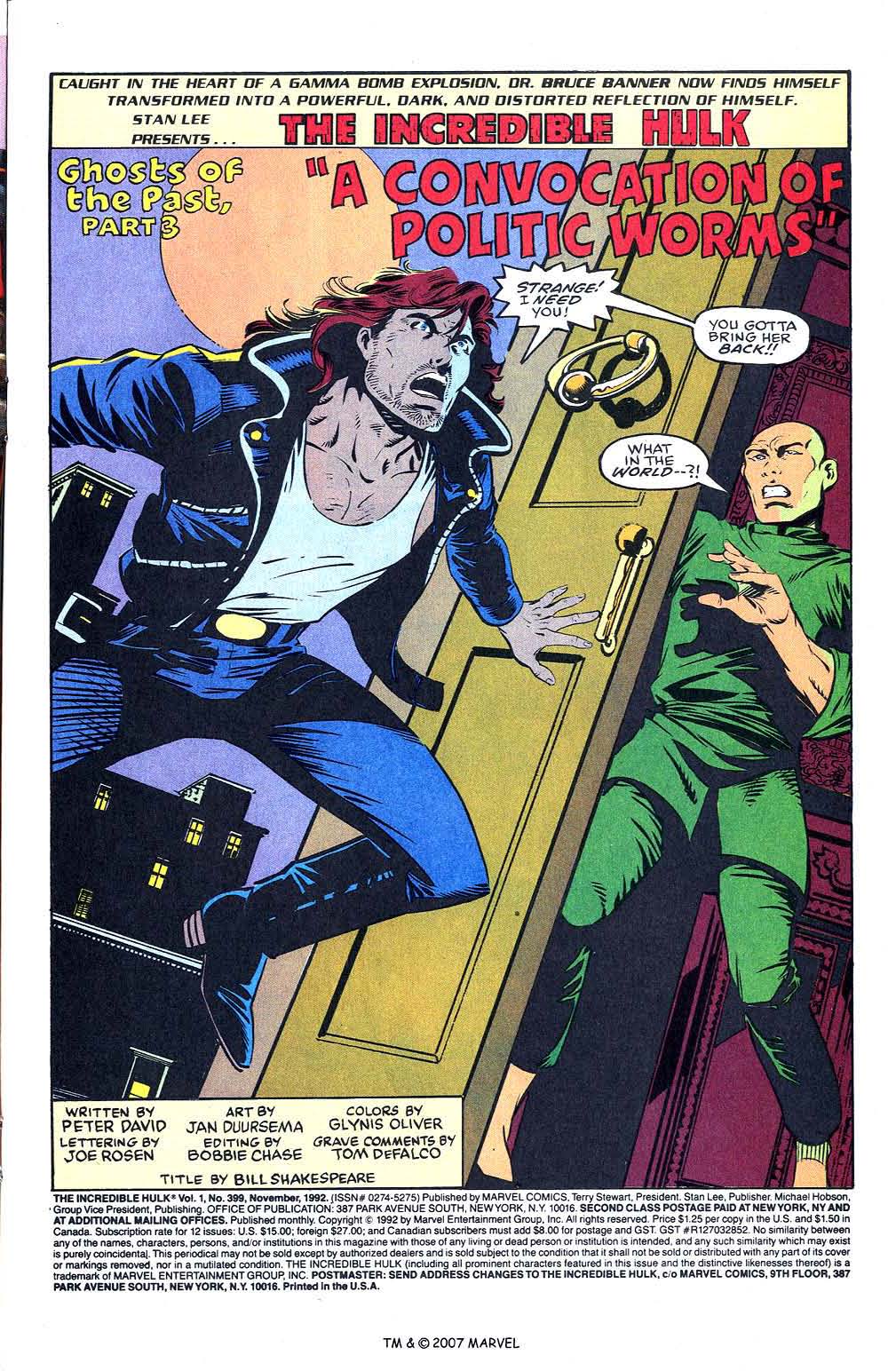 Read online The Incredible Hulk (1968) comic -  Issue #399 - 3