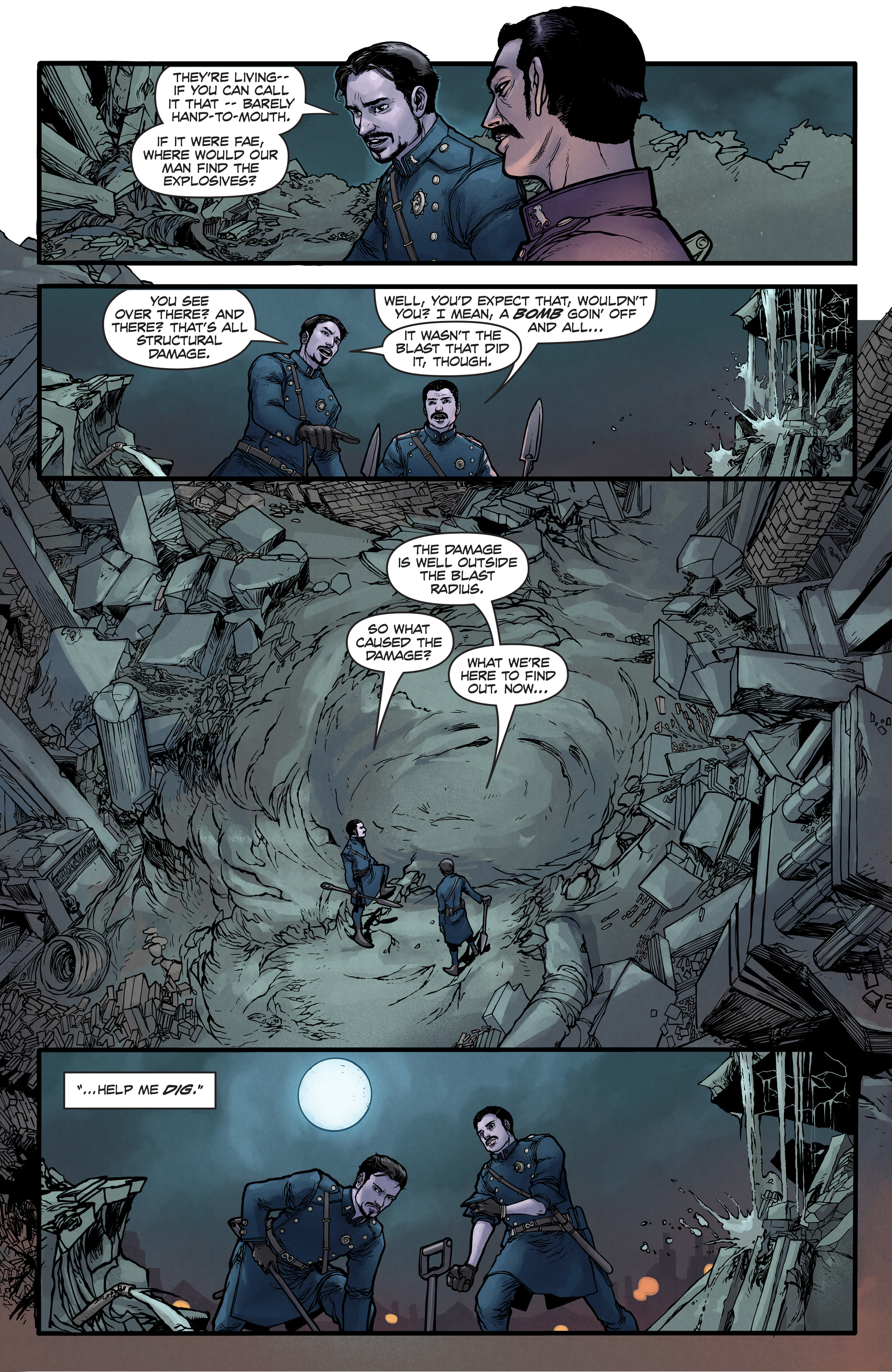 Read online Carnival Row: From the Dark comic -  Issue # Full - 17