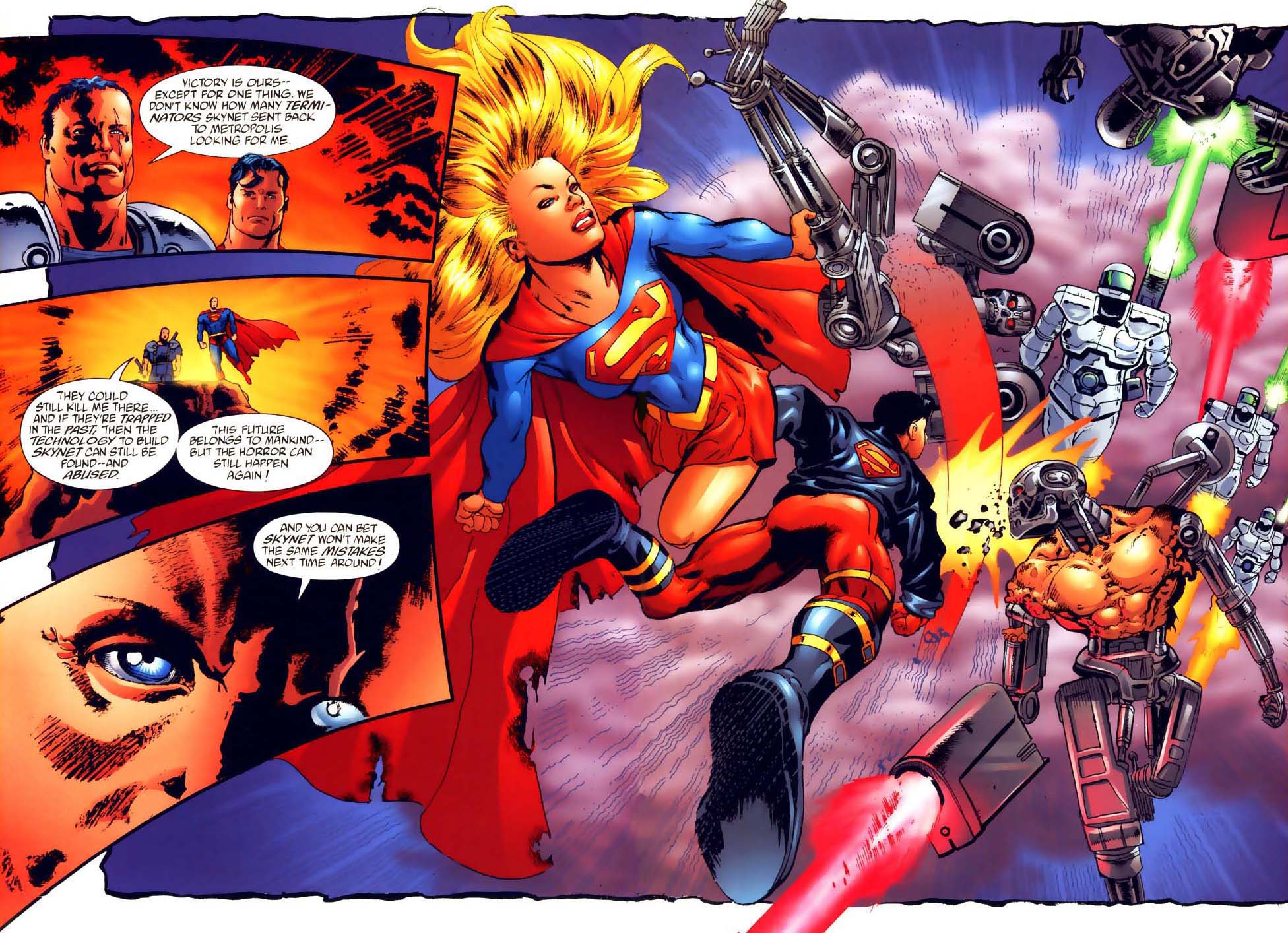 Superman vs. The Terminator: Death to the Future Issue #3 #3 - English 22