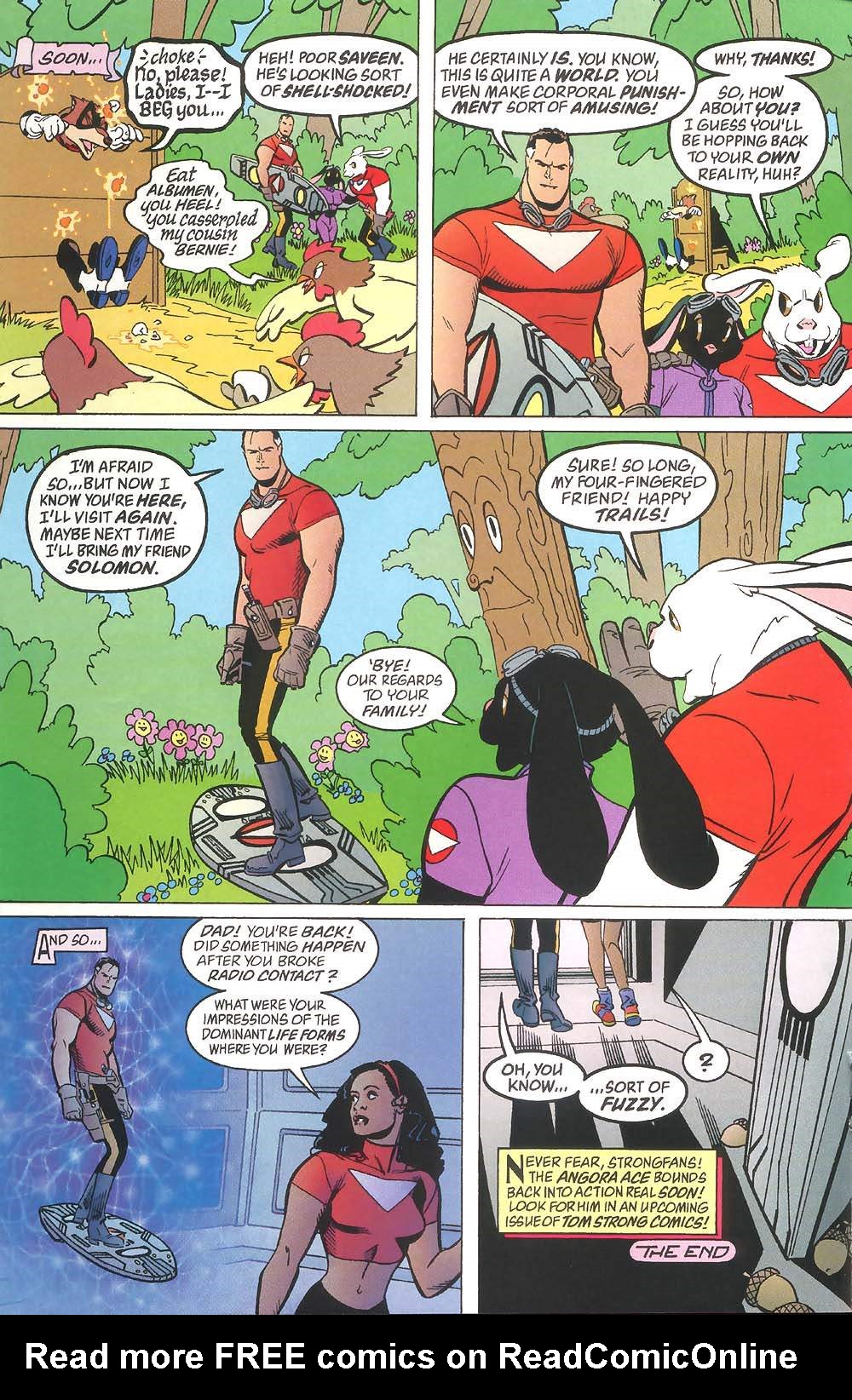 Read online Tom Strong comic -  Issue #10 - 17
