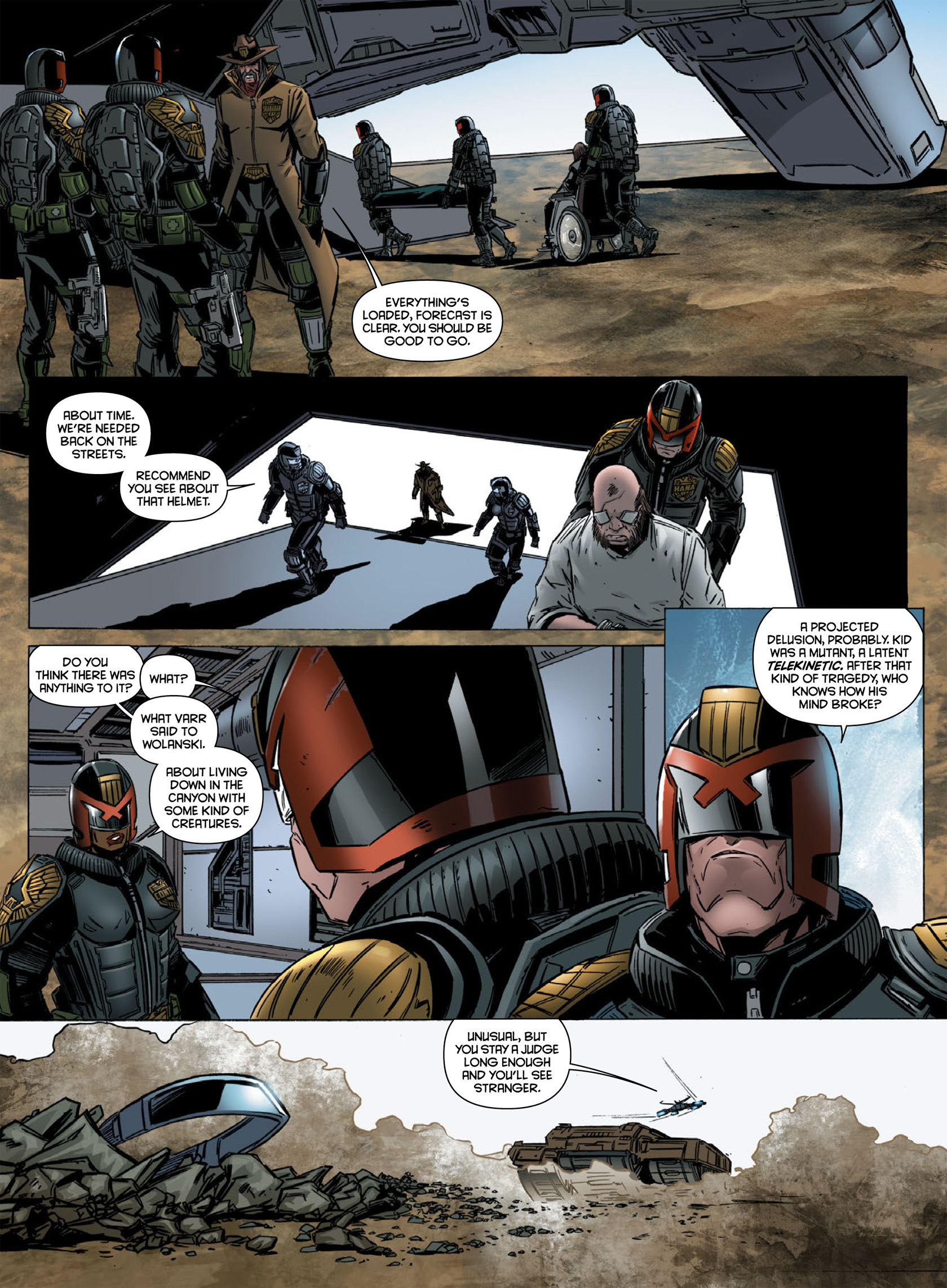 Read online Dredd: Dust comic -  Issue #2 - 21