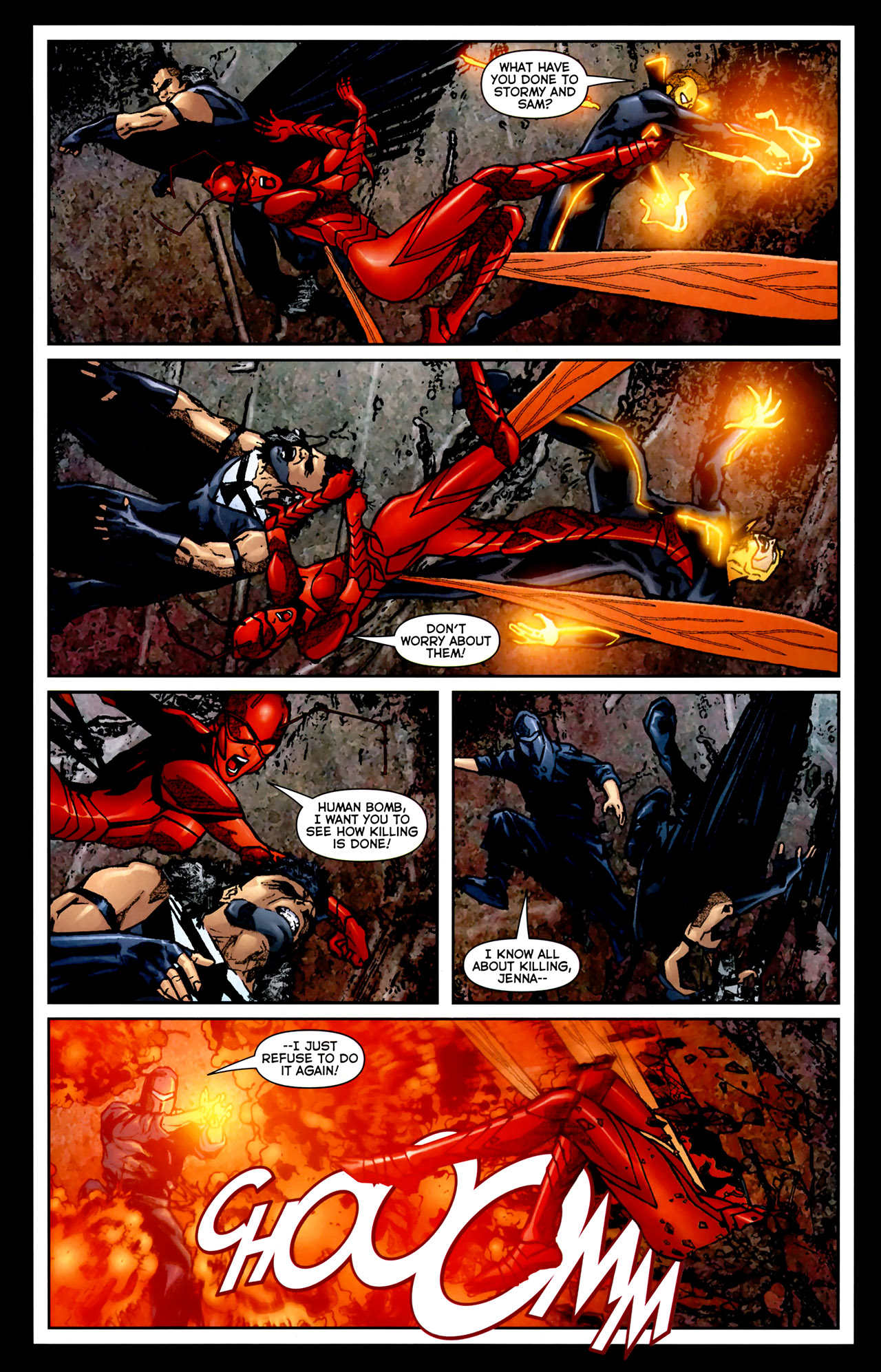 Read online Uncle Sam and the Freedom Fighters (2007) comic -  Issue #6 - 14