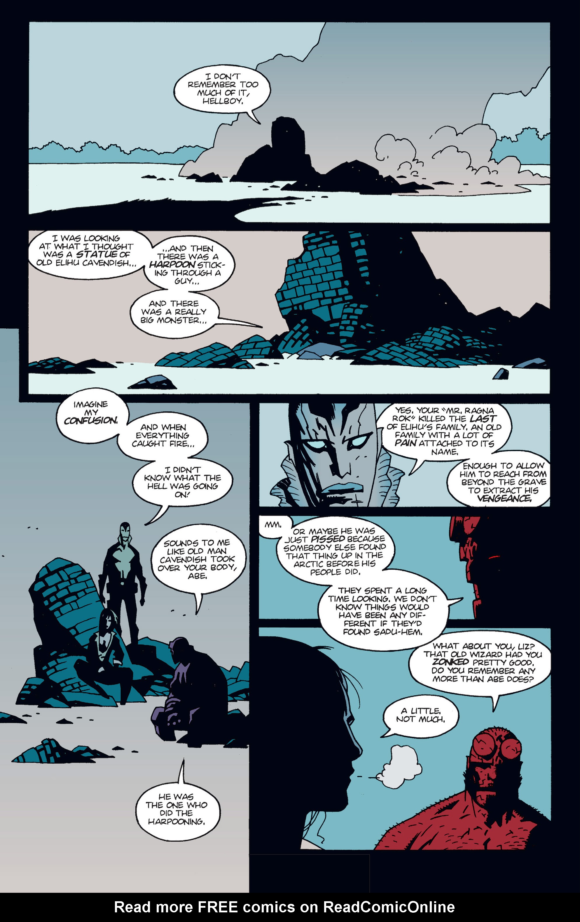 Read online Hellboy comic -  Issue #1 - 108