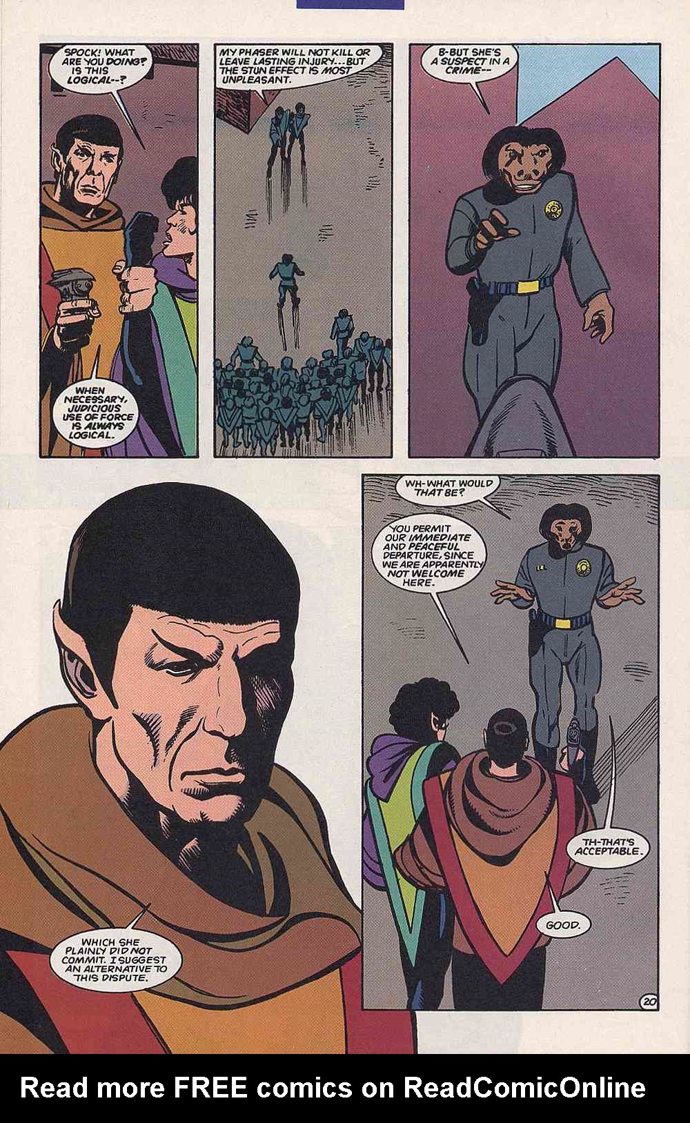 Read online Star Trek (1989) comic -  Issue #68 - 21