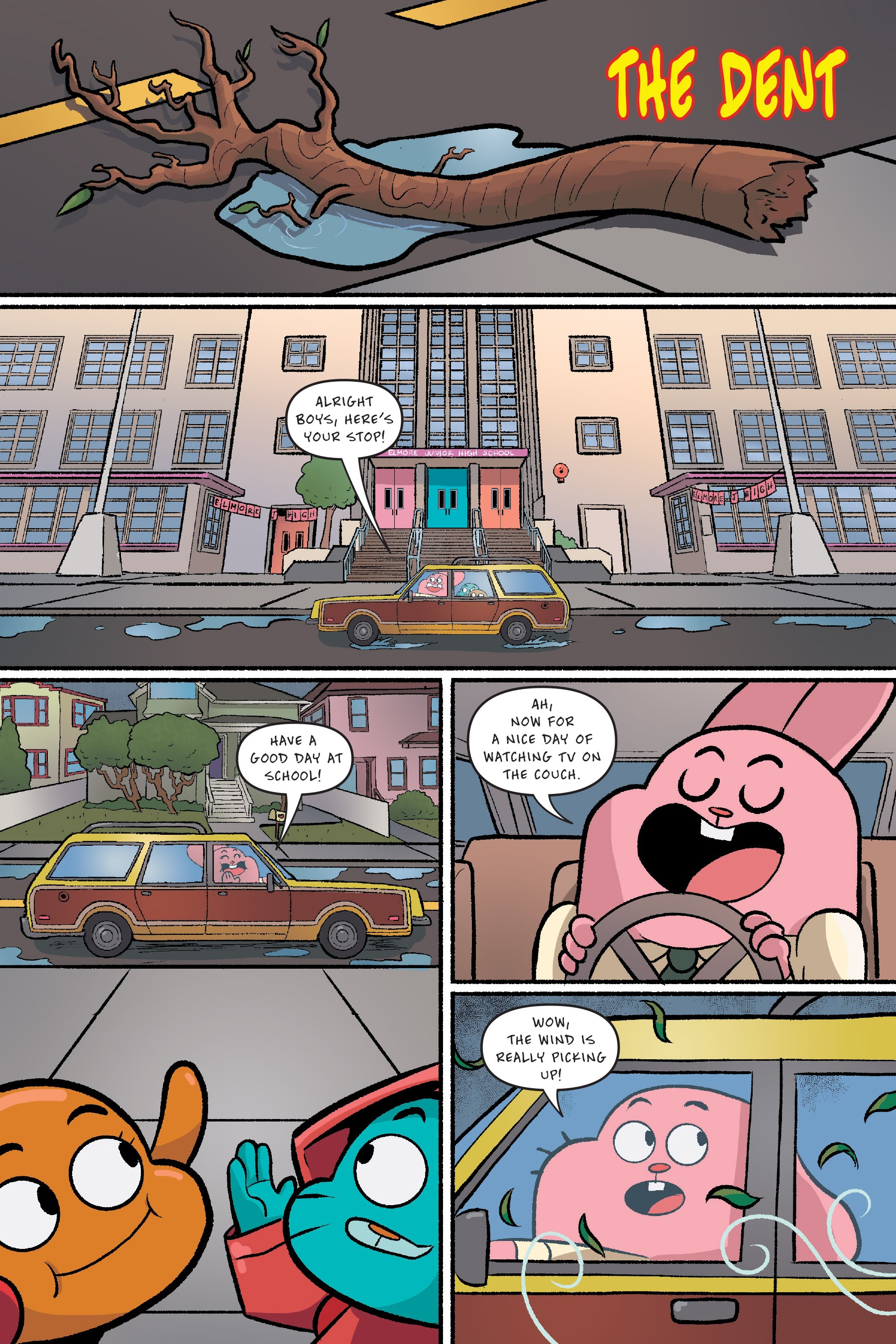 Read online The Amazing World of Gumball: The Storm comic -  Issue # TPB - 53
