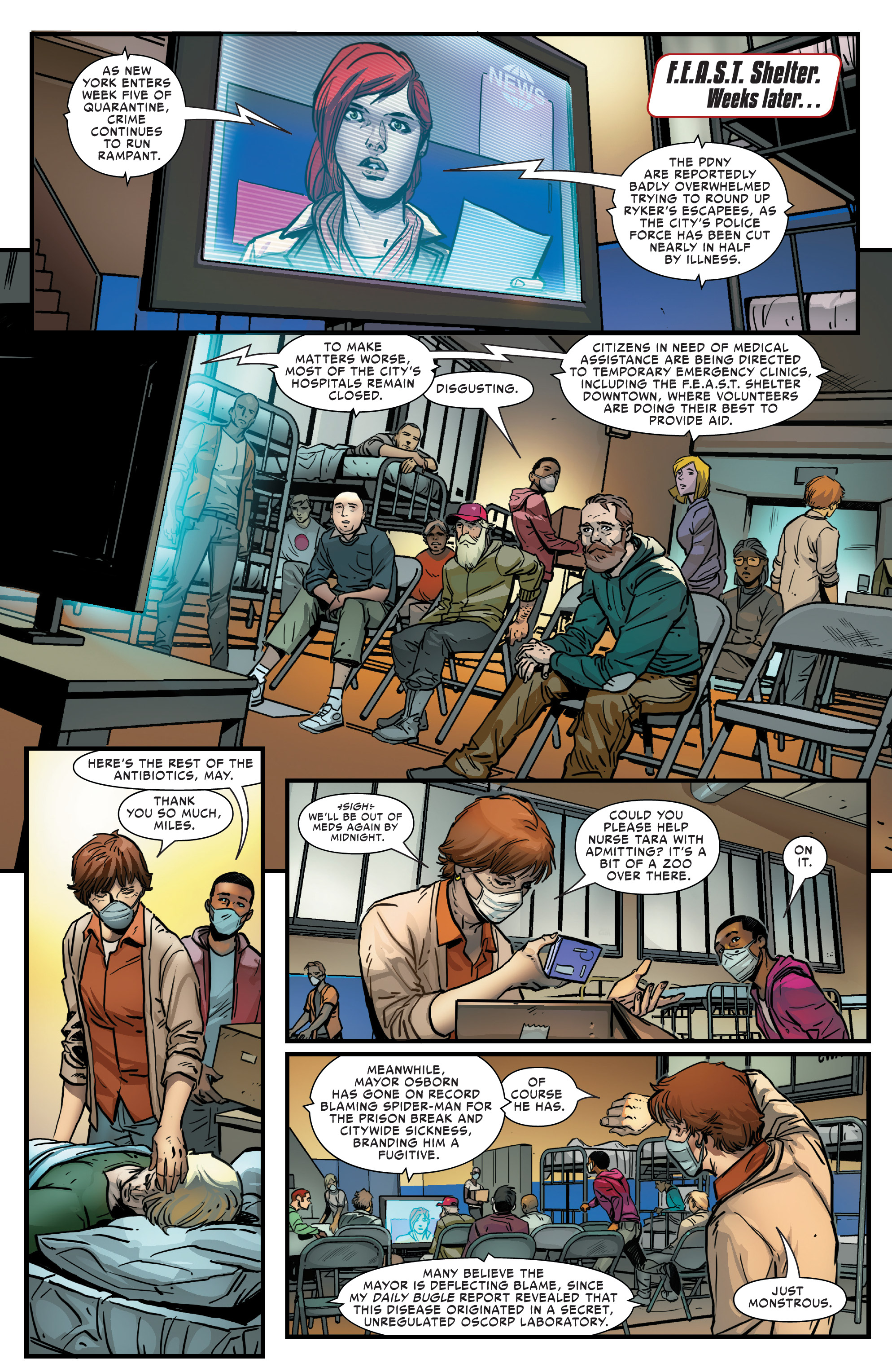 Read online Marvel's Spider-Man: City At War comic -  Issue #5 - 8