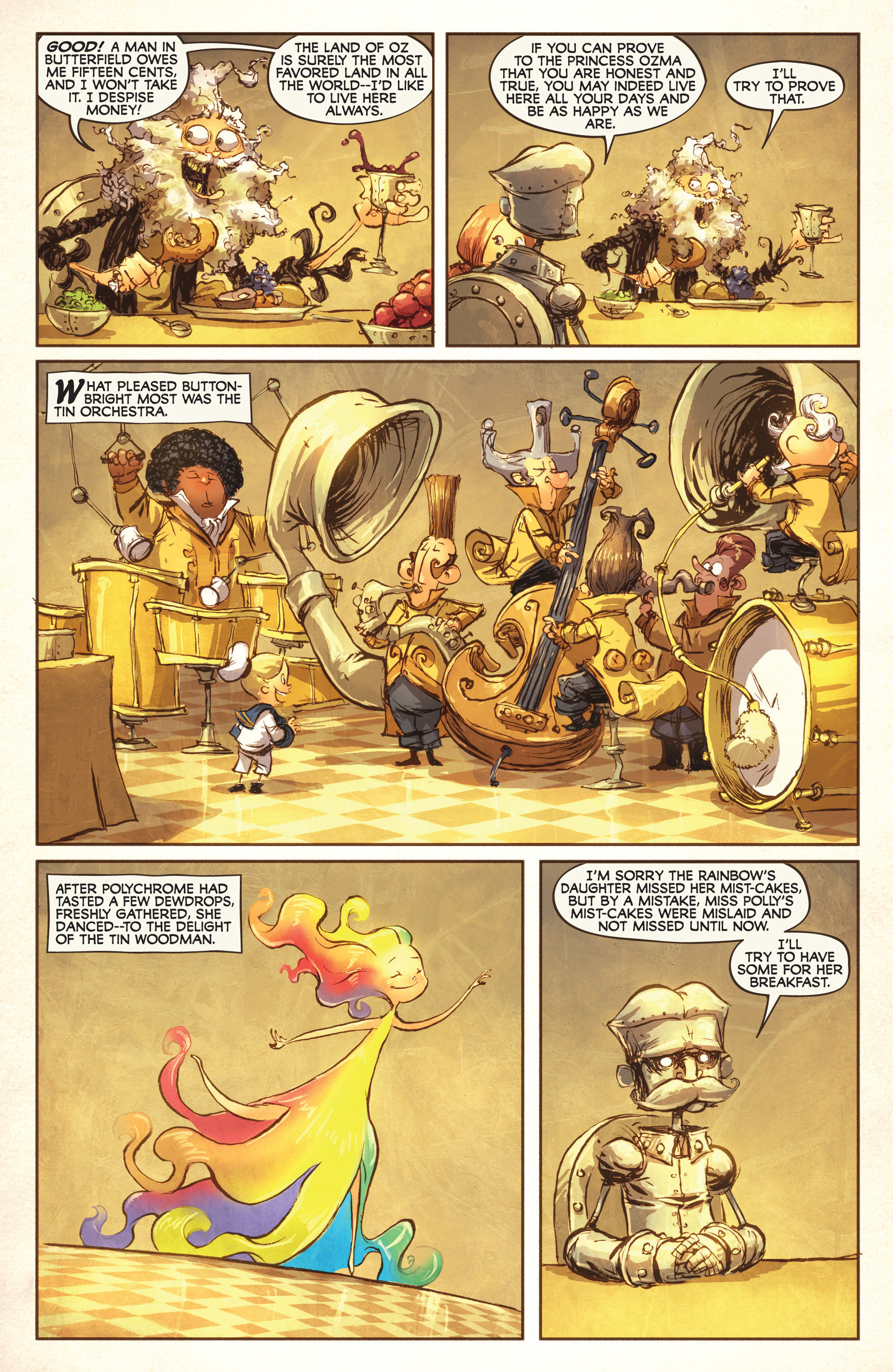 Read online Road To Oz comic -  Issue #5 - 6