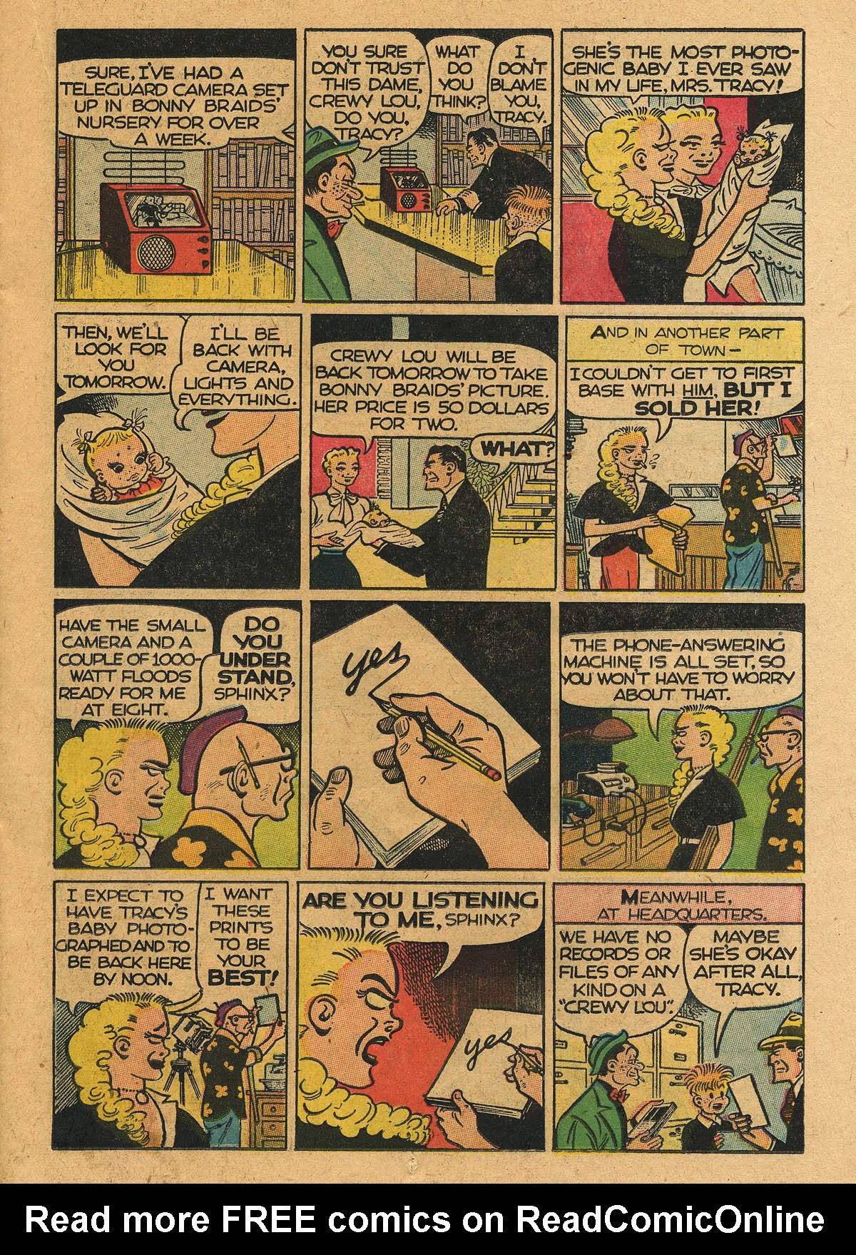 Read online Dick Tracy comic -  Issue #74 - 13
