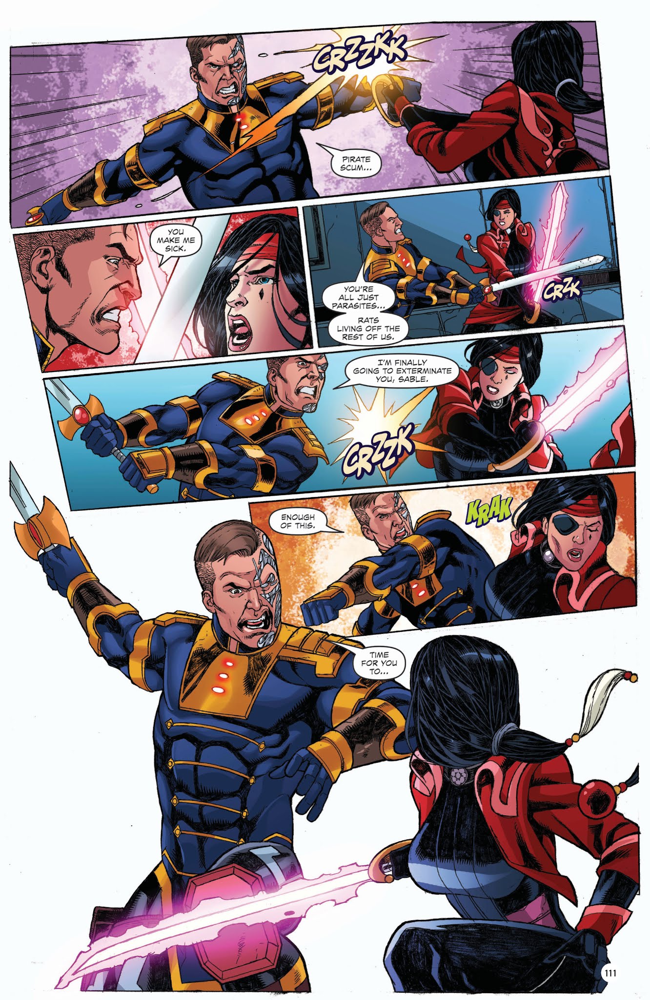 Read online The Black Sable comic -  Issue # _TPB (Part 2) - 9